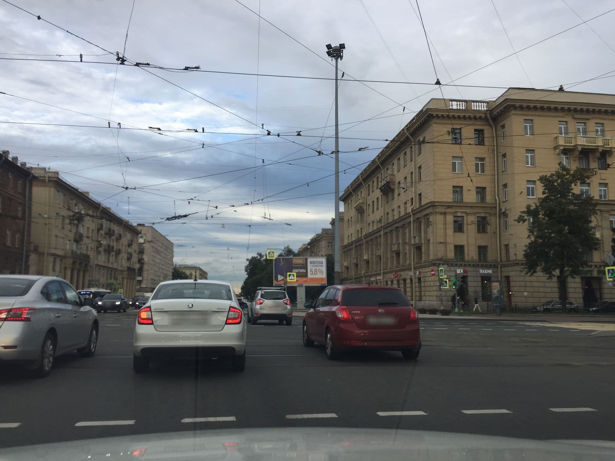 Street view near Foggy WC, Avtovo — © ser9ei999 (CC BY-SA · Mapillary)