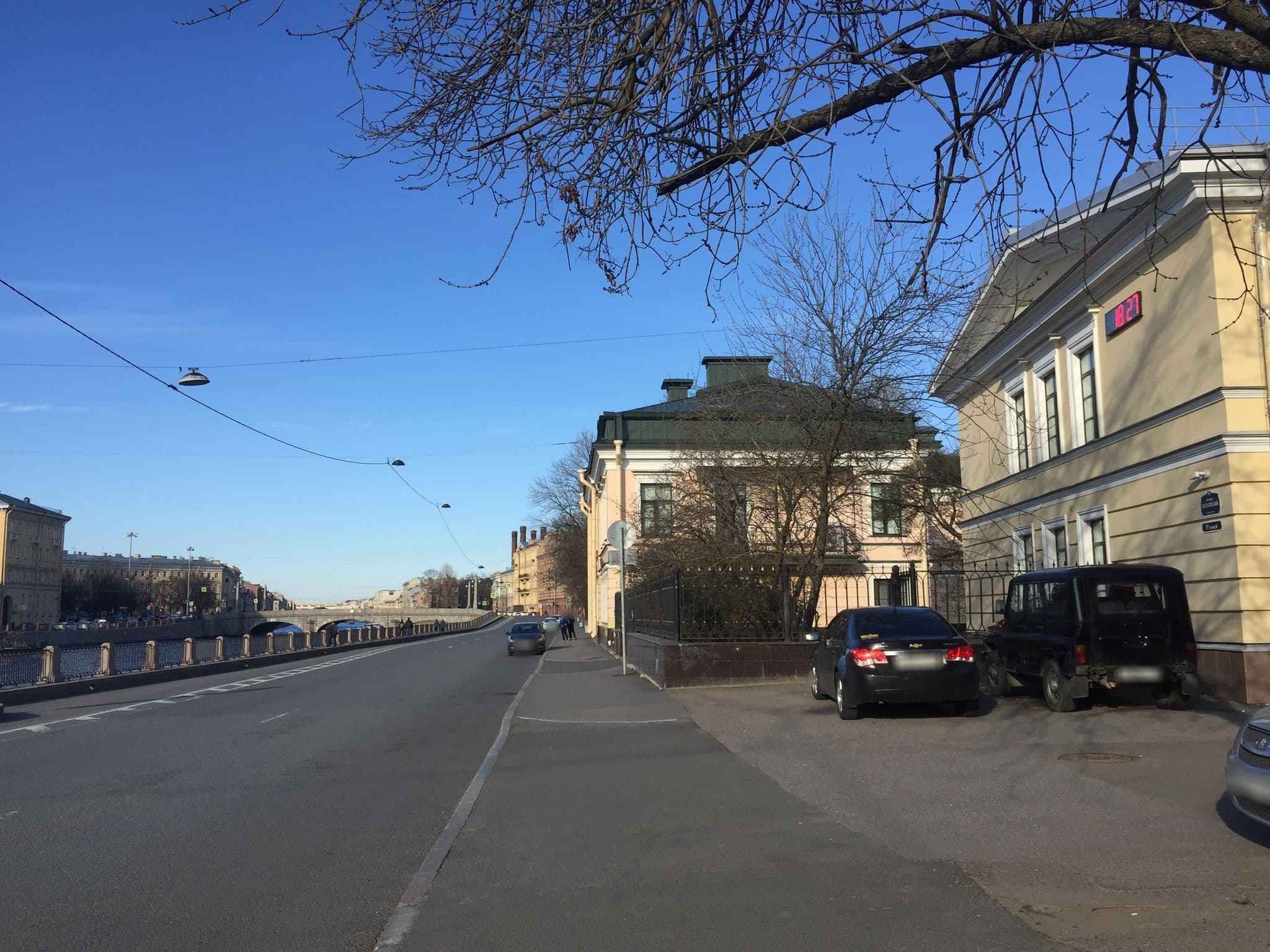 Street view near Хостел «Красный коврик», Admiralteisky — © ser9ei999 (CC BY-SA · Mapillary)