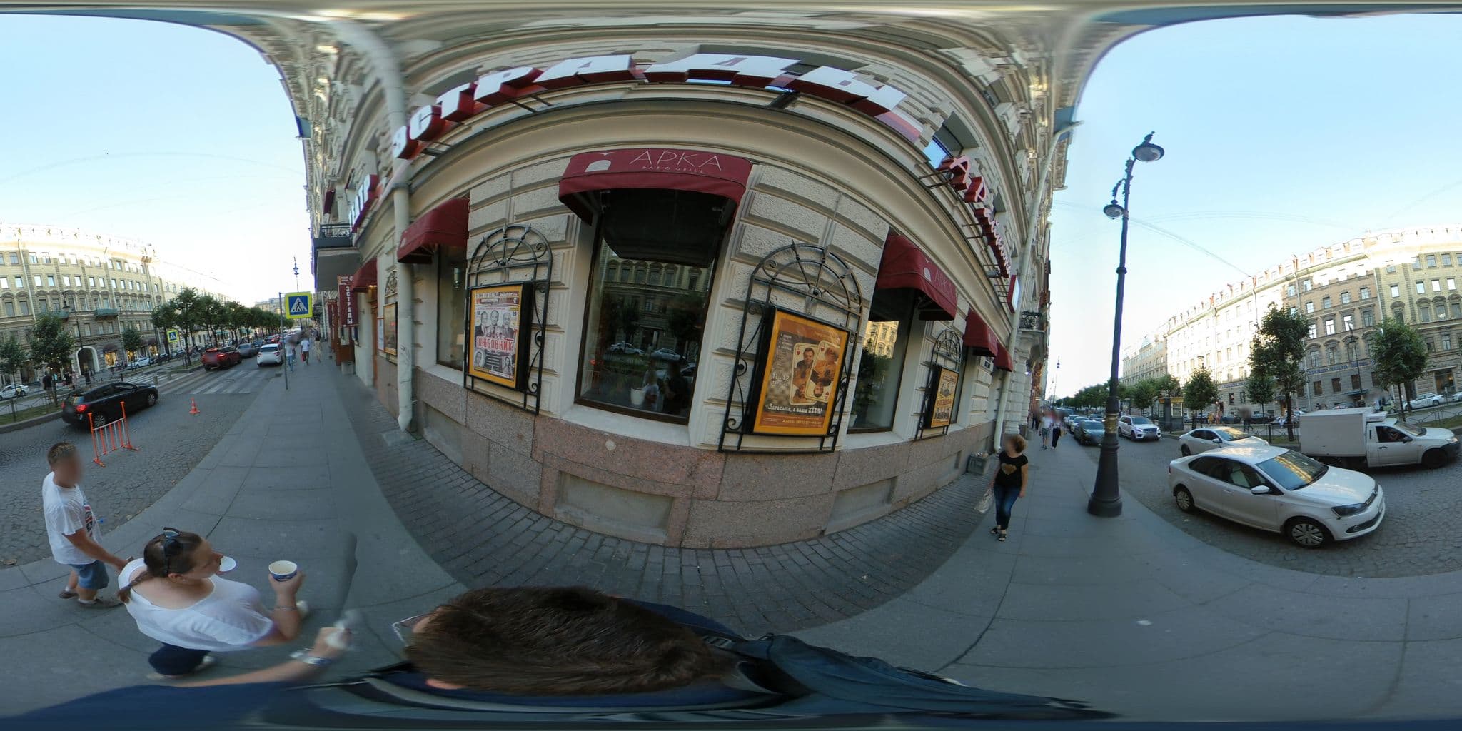 Street view near Аве Цезарь / Ave Caesar Hotel, Saint Petersburg — © vlivyur (CC BY-SA · Mapillary)