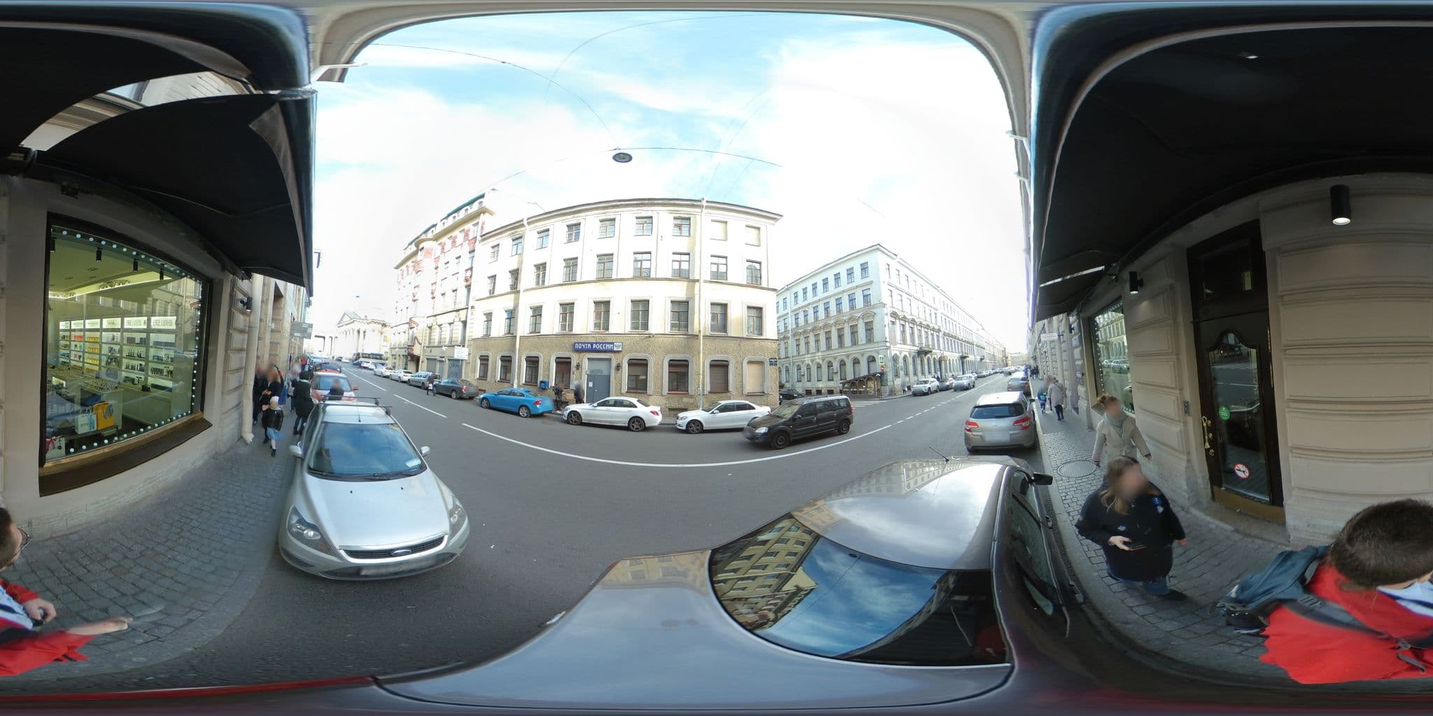 Street view near Арт Отель Рахманинов / Art Hotel Rachmaninov, Saint Petersburg — © vlivyur (CC BY-SA · Mapillary)