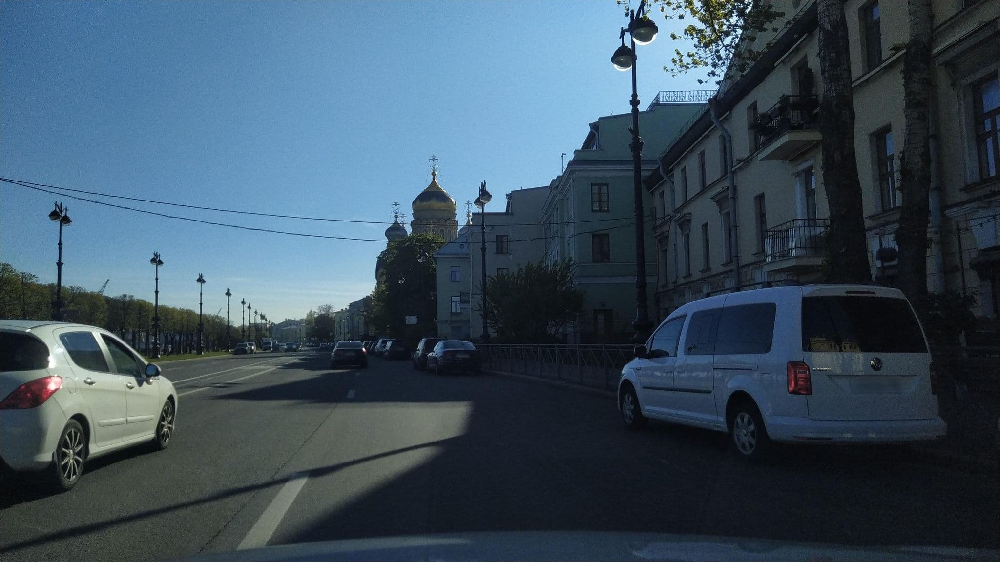 Street view near Вид на Неву, Vasyl'evsky Ostrov — © ser9ei999 (CC BY-SA · Mapillary)