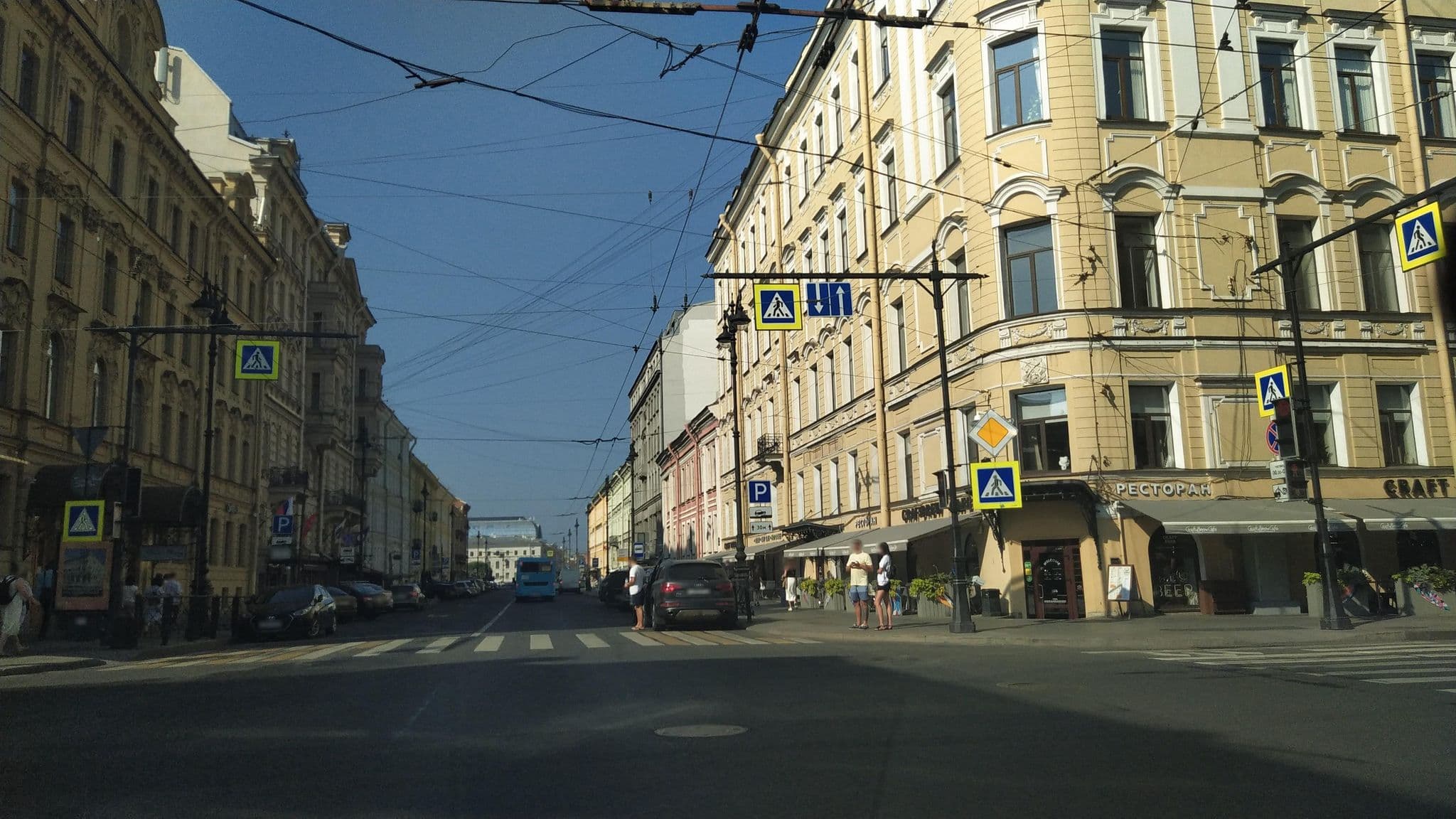 Street view near Отель Старая Вена, Saint Petersburg — © ser9ei999 (CC BY-SA · Mapillary)