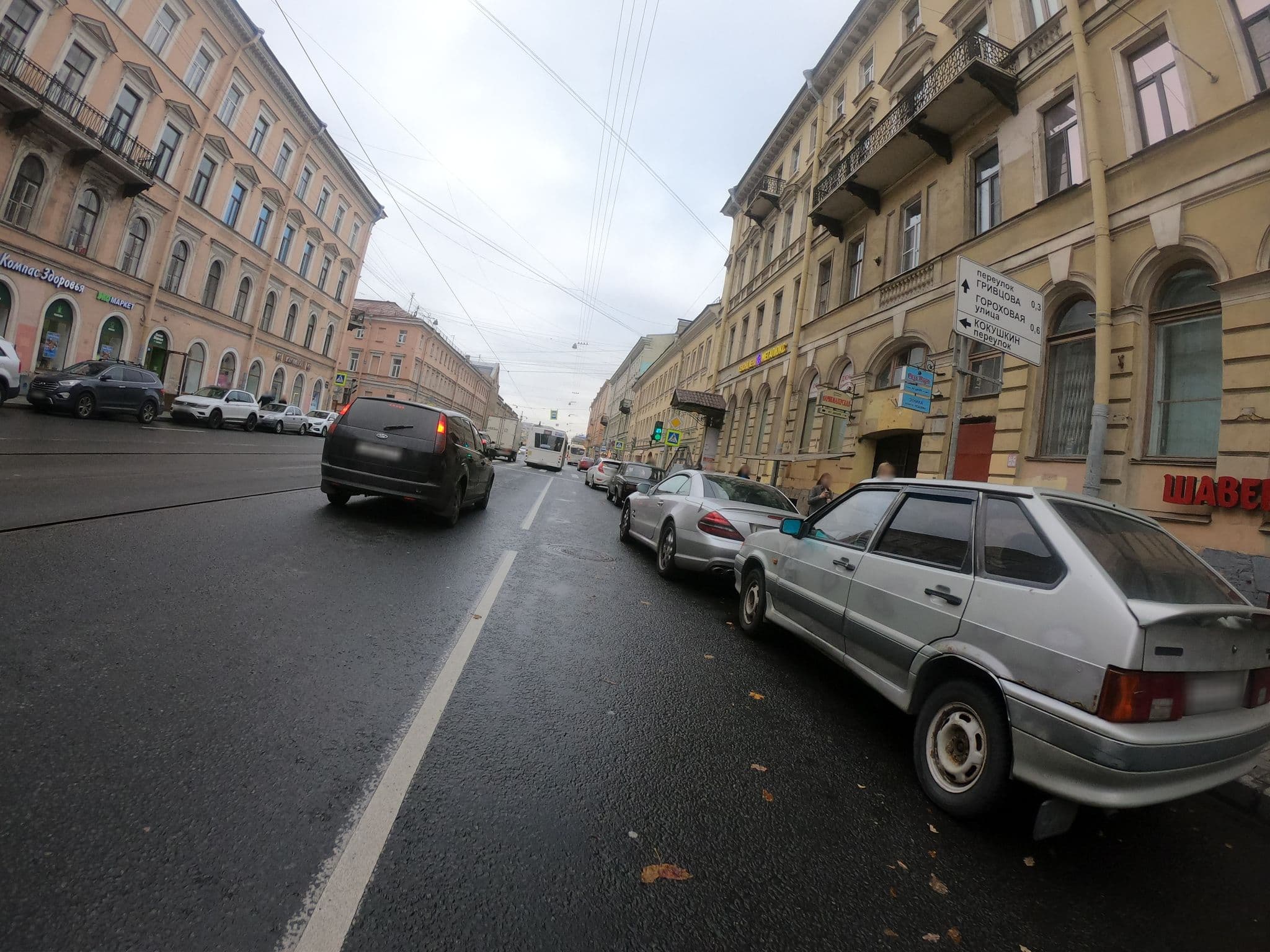 Street view near Euro Friends Hostel, Admiralteisky — © GaMiKo (CC BY-SA · Mapillary)