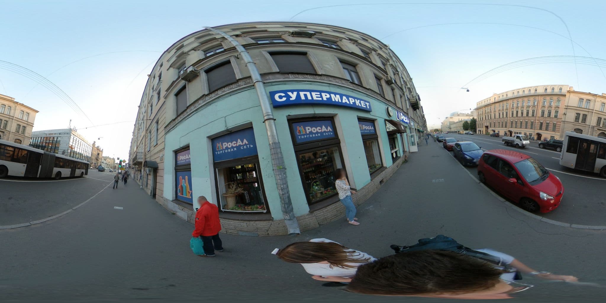 Street view near Общежитие на Декабристов, Admiralteisky — © vlivyur (CC BY-SA · Mapillary)