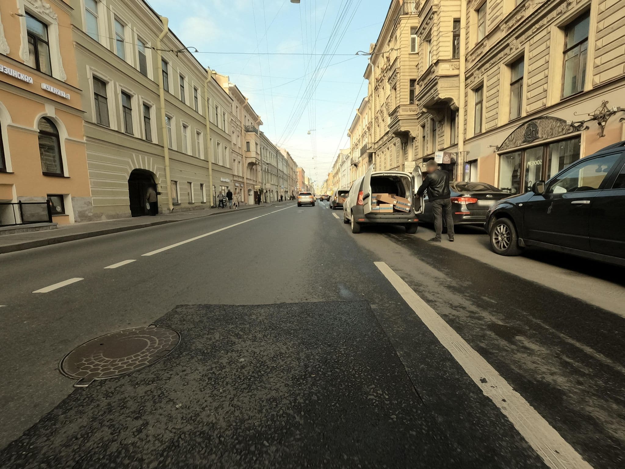 Street view near Апарт-отель «Одри», Saint Petersburg — © GaMiKo (CC BY-SA · Mapillary)