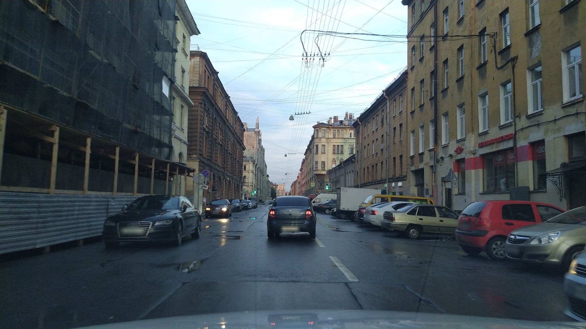 Street view near Bogema Отель, Saint Petersburg — © ser9ei999 (CC BY-SA · Mapillary)