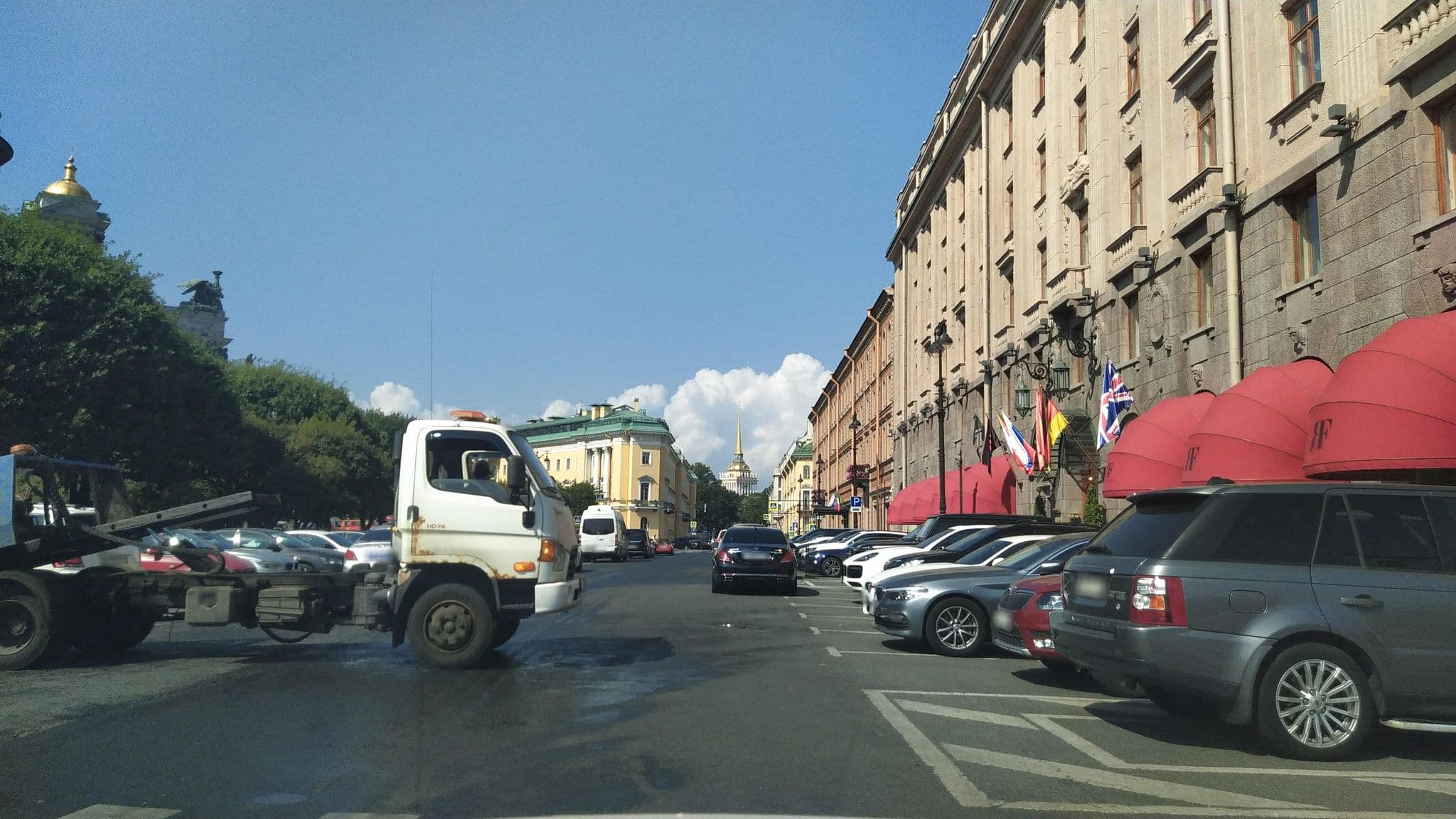 Street view near Астория, Saint Petersburg — © ser9ei999 (CC BY-SA · Mapillary)