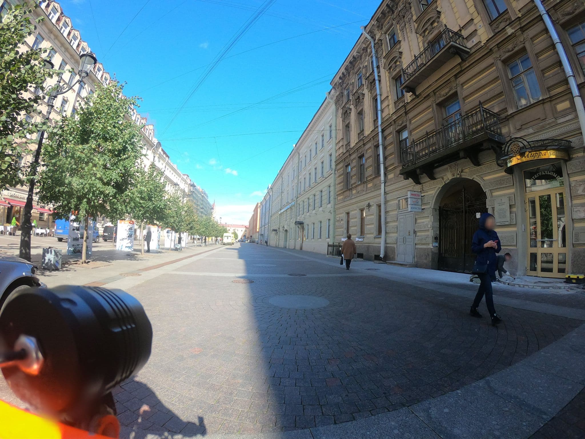 Street view near Central street hostel, Saint Petersburg — © GaMiKo (CC BY-SA · Mapillary)