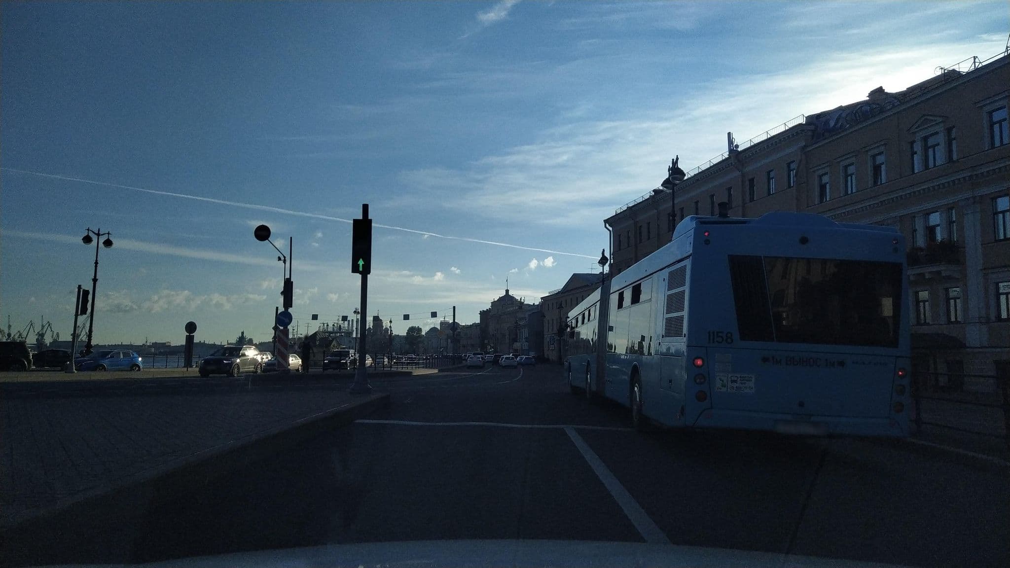 Street view near Trezzini Palace Hotel / Отель Дворец Трезини, Saint Petersburg — © ser9ei999 (CC BY-SA · Mapillary)