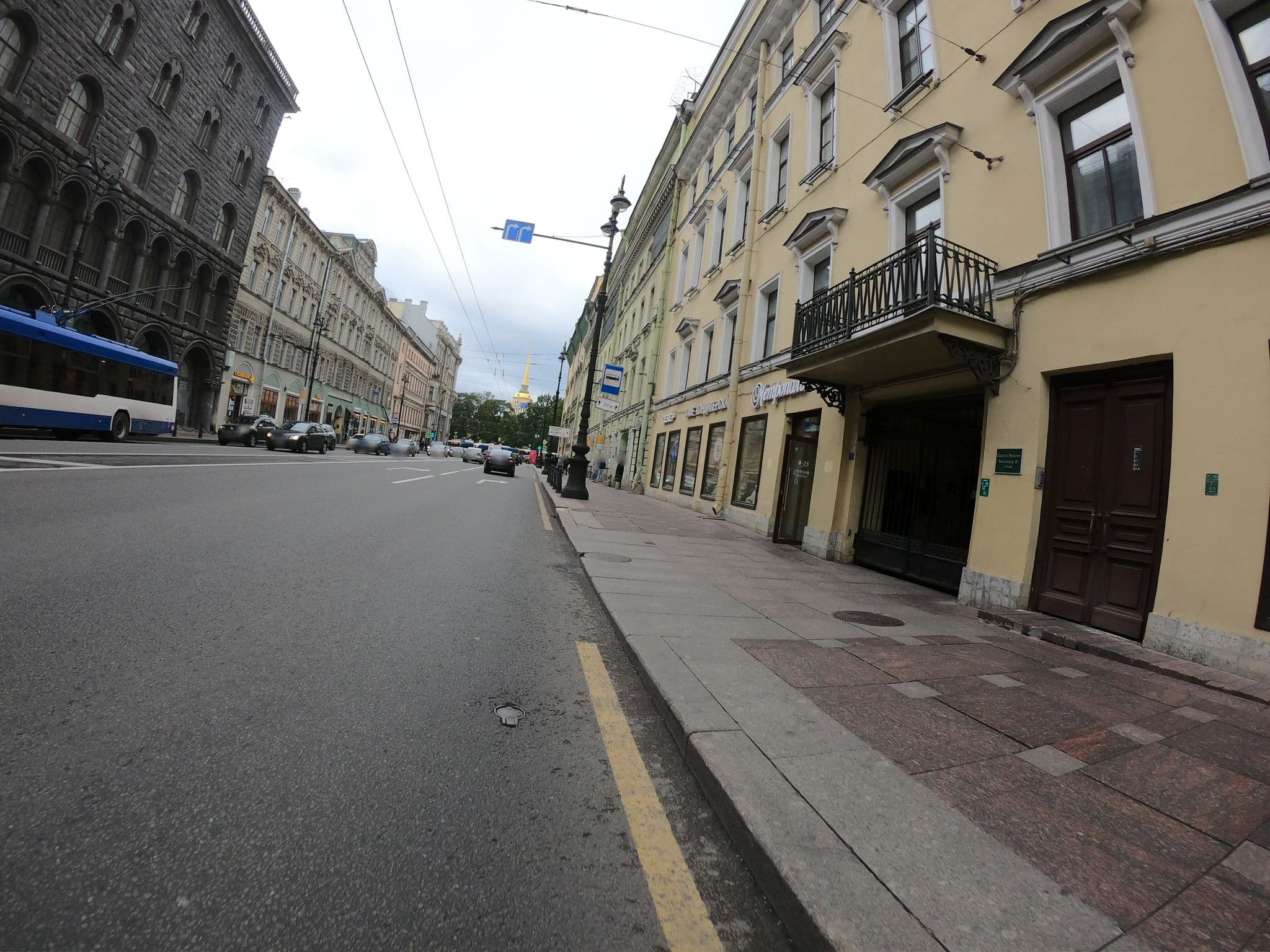 Street view near супер Хостел, Saint Petersburg — © GaMiKo (CC BY-SA · Mapillary)