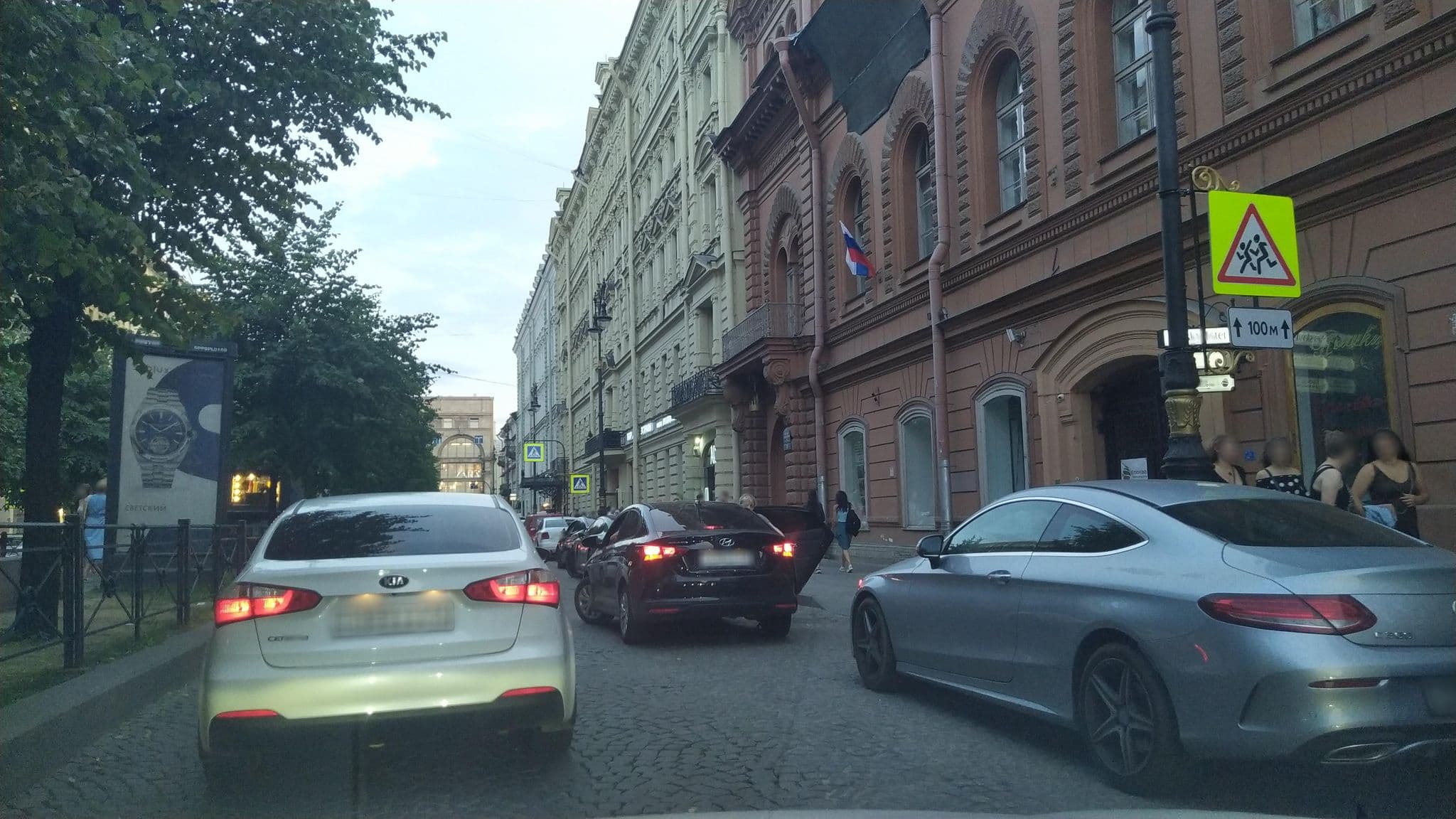 Street view near Hostel Monbru, Saint Petersburg — © ser9ei999 (CC BY-SA · Mapillary)