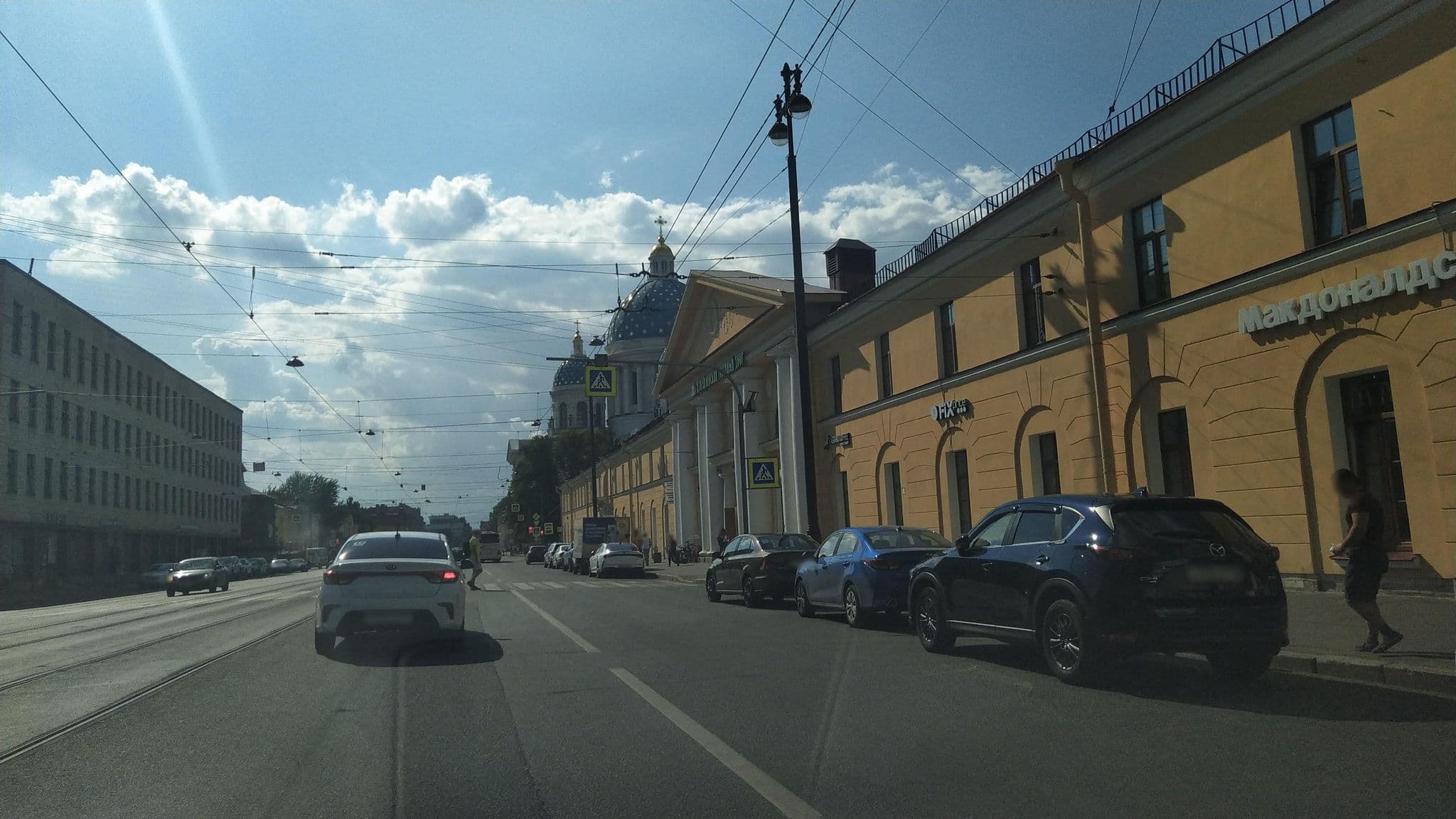 Street view near ПМЖ хостел, Admiralteisky — © ser9ei999 (CC BY-SA · Mapillary)
