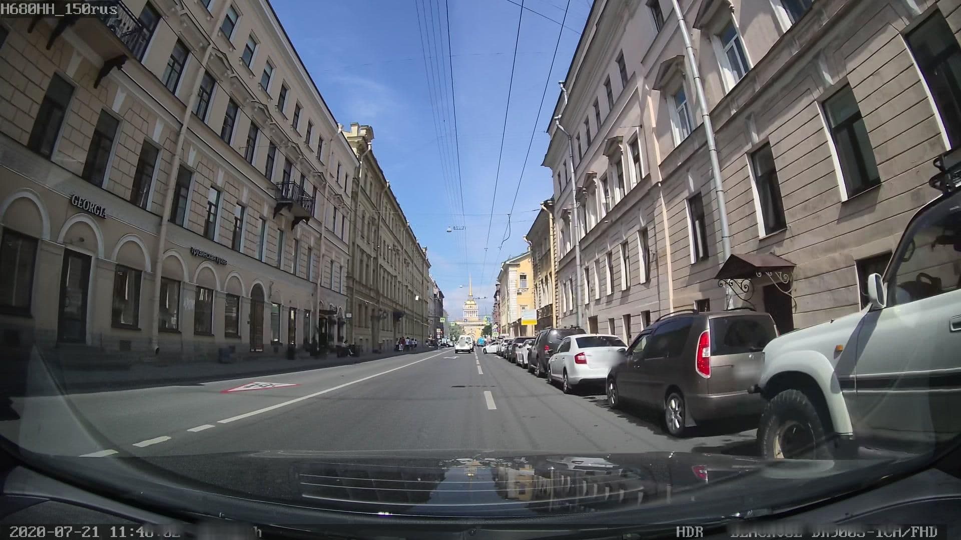 Street view near Silver Sphere Hotel, Saint Petersburg — © oleg_0402 (CC BY-SA · Mapillary)