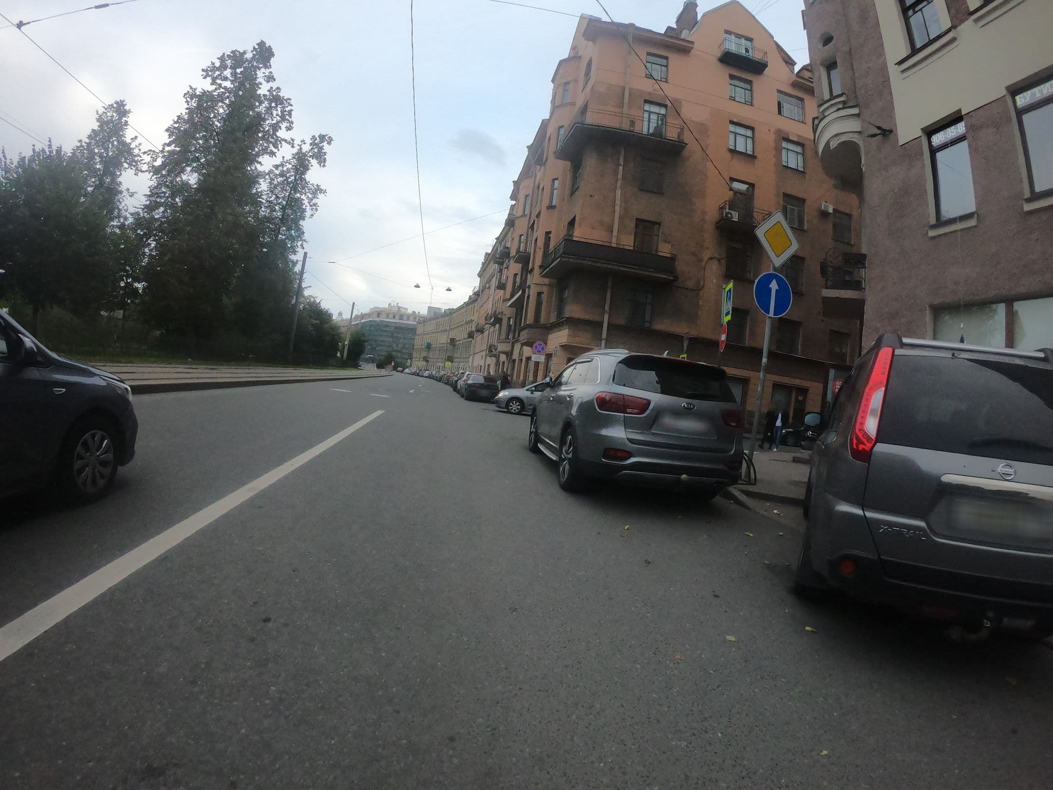 Street view near Malevich Hostel, Petrogradka — © GaMiKo (CC BY-SA · Mapillary)