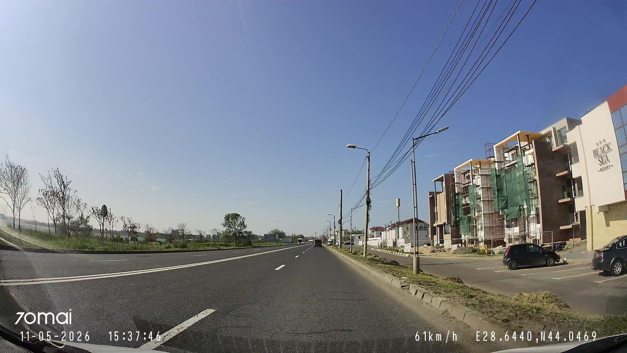 Street view near Black Sea Resort, Eforie Nord
