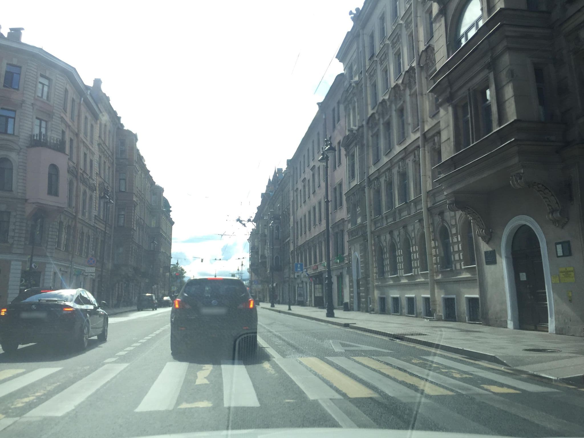 Street view near AXIMARIS Hotel, Petrogradka — © ser9ei999 (CC BY-SA · Mapillary)