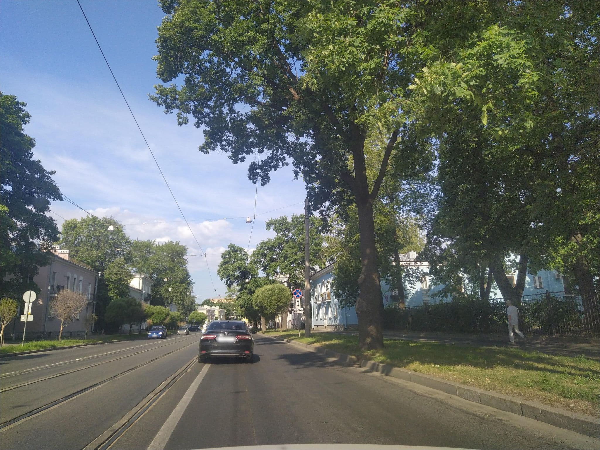 Street view near Хостел Католической Церкви, Novaya Derevnya — © ser9ei999 (CC BY-SA · Mapillary)