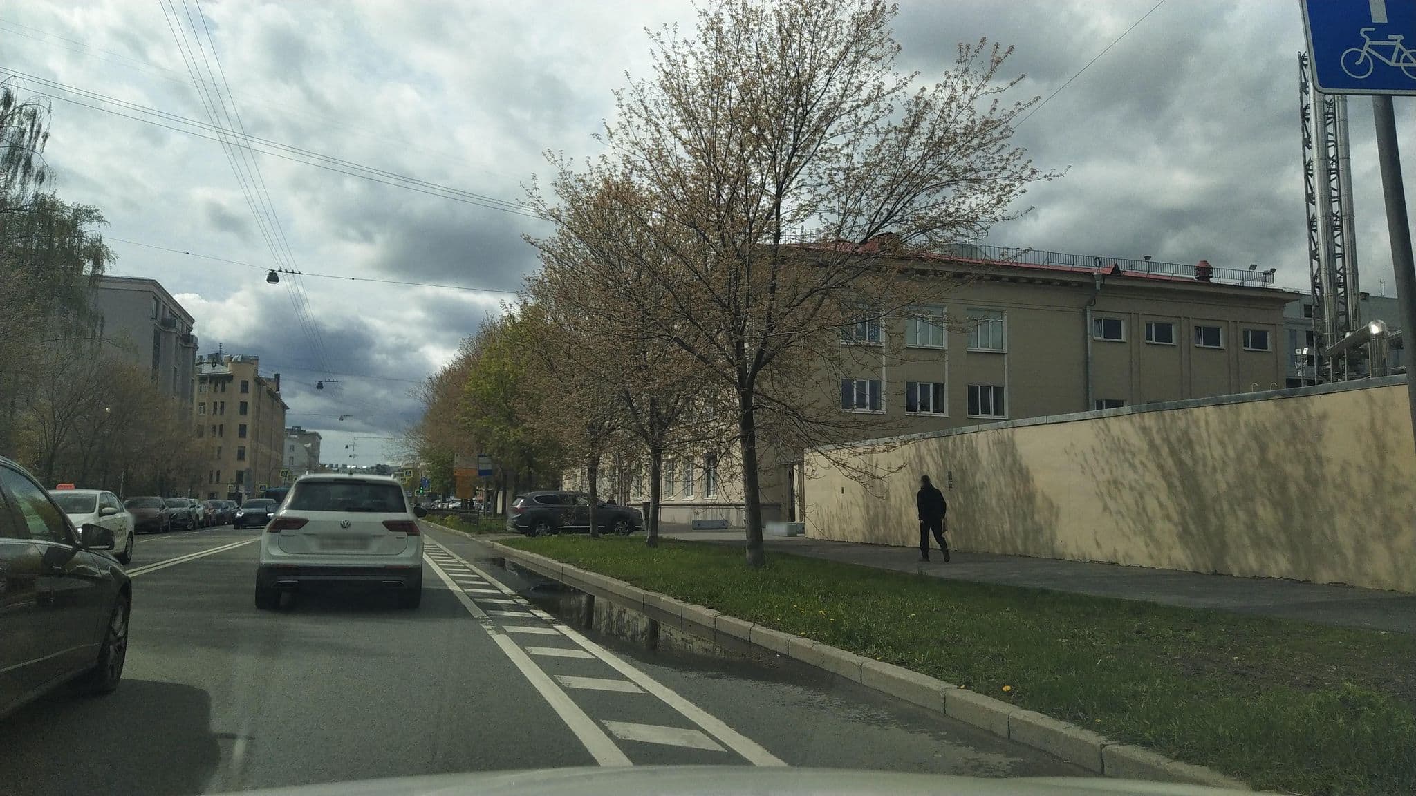 Street view near Гостиница "Алфавит", Petrogradka — © ser9ei999 (CC BY-SA · Mapillary)