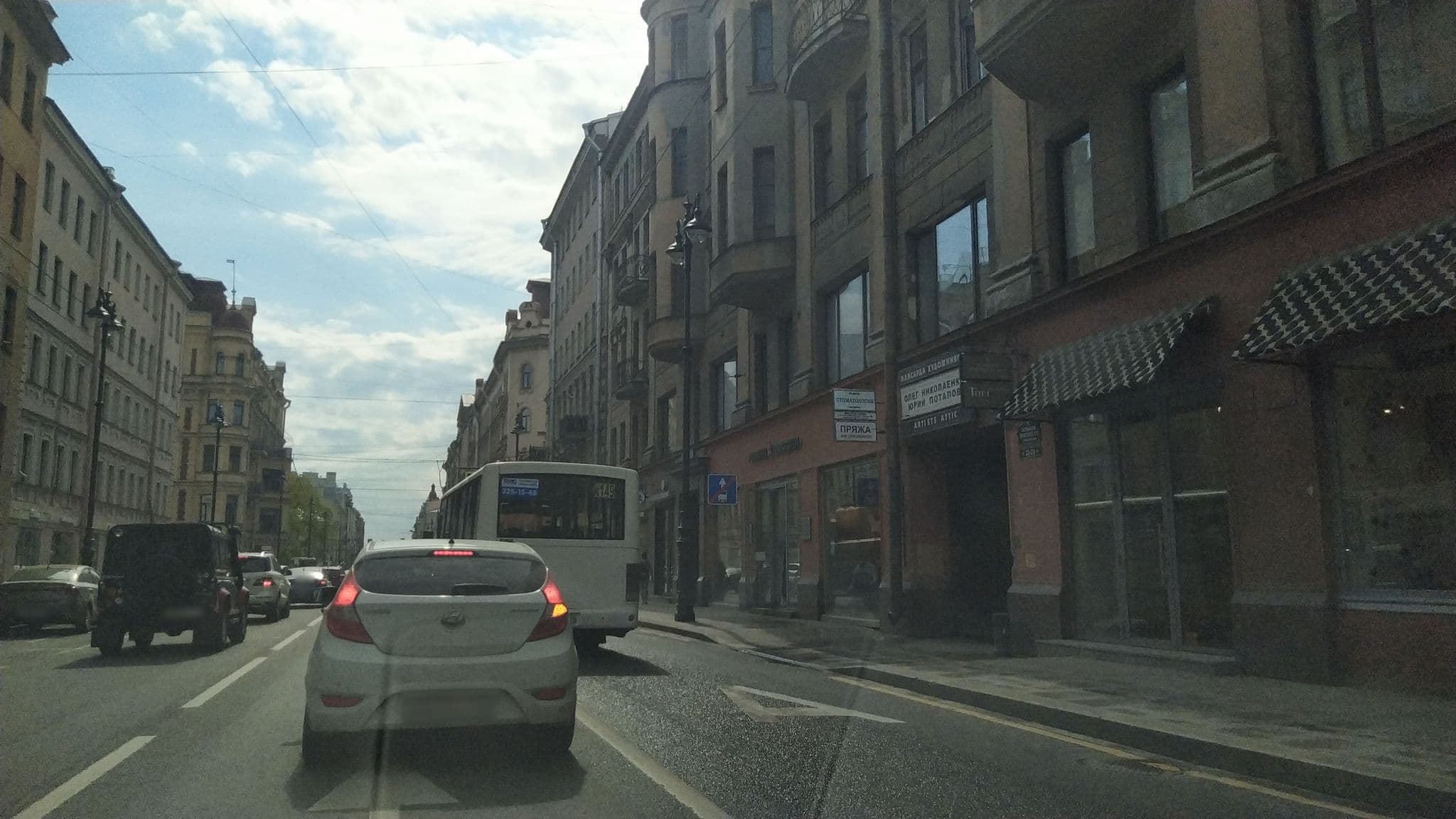 Street view near Отель «Атмосфера», Petrogradka — © ser9ei999 (CC BY-SA · Mapillary)