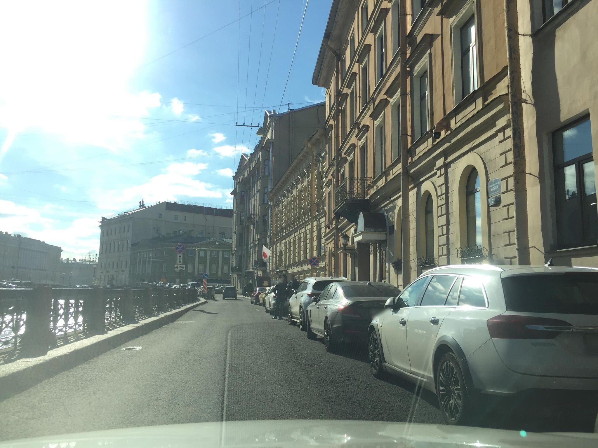 Street view near Elite Holdings Apartment, Saint Petersburg — © ser9ei999 (CC BY-SA · Mapillary)