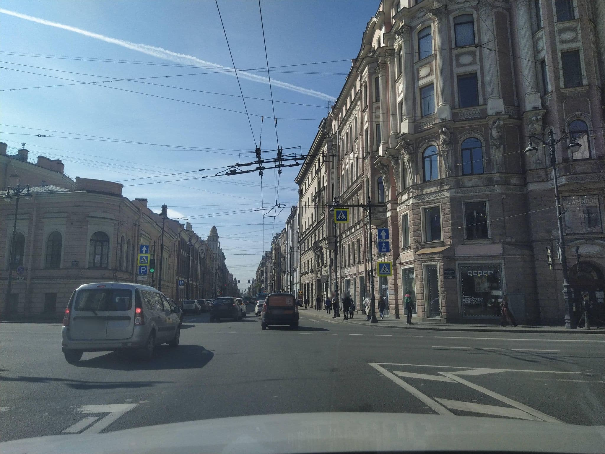 Street view near Хостел Tolstoy, Petrogradka — © ser9ei999 (CC BY-SA · Mapillary)