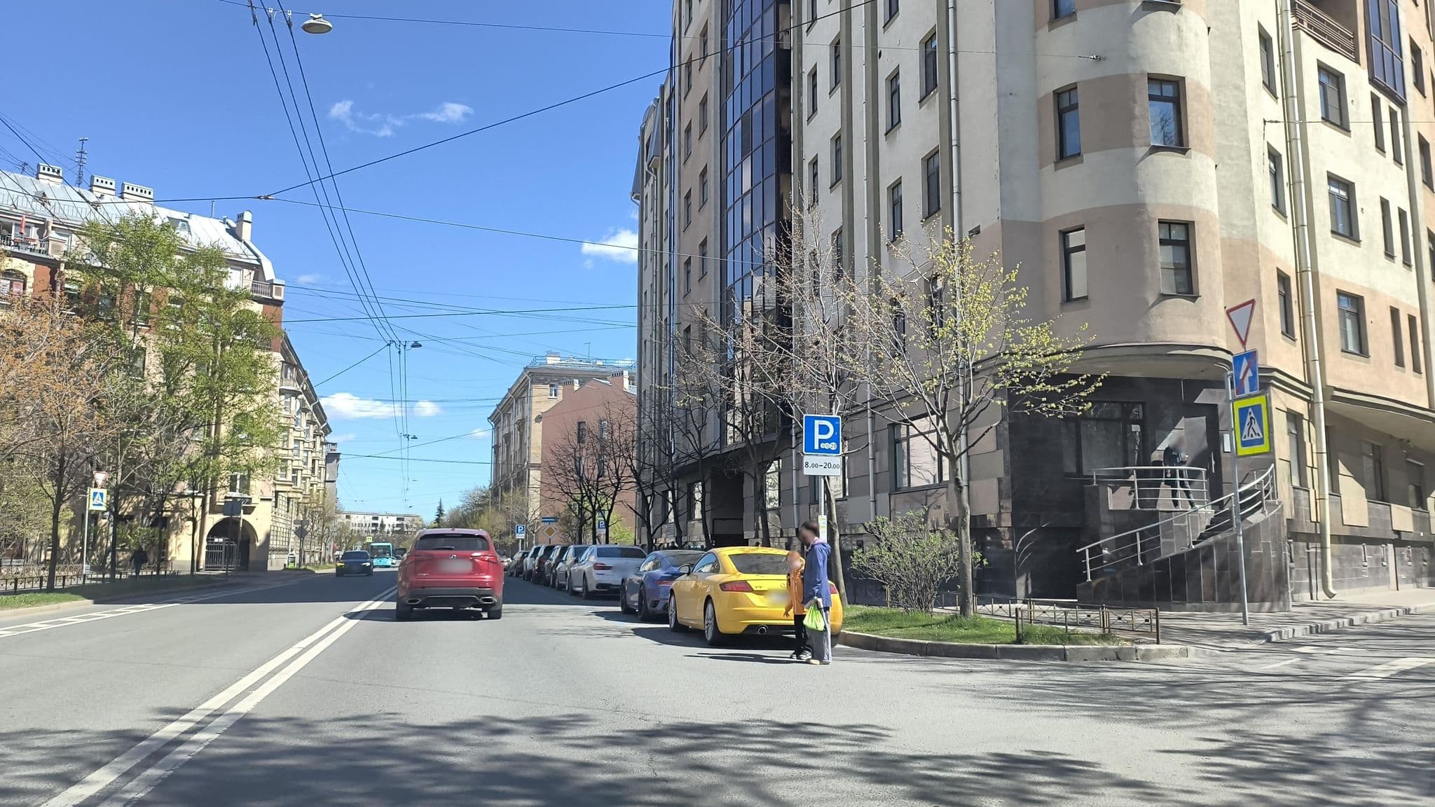 Street view near СЕВЕРНАЯ ПАЛЬМИРА-ТУР, Petrogradka — © ser9ei999 (CC BY-SA · Mapillary)