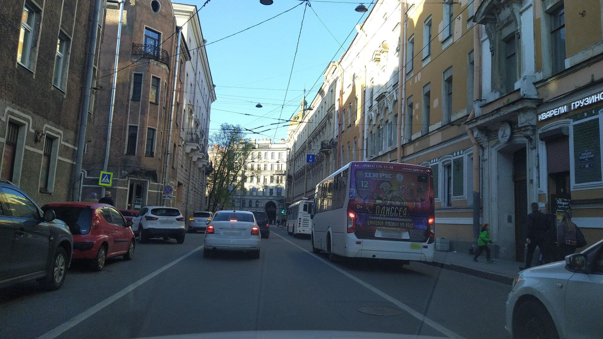 Street view near Пушкарская, Petrogradka — © ser9ei999 (CC BY-SA · Mapillary)