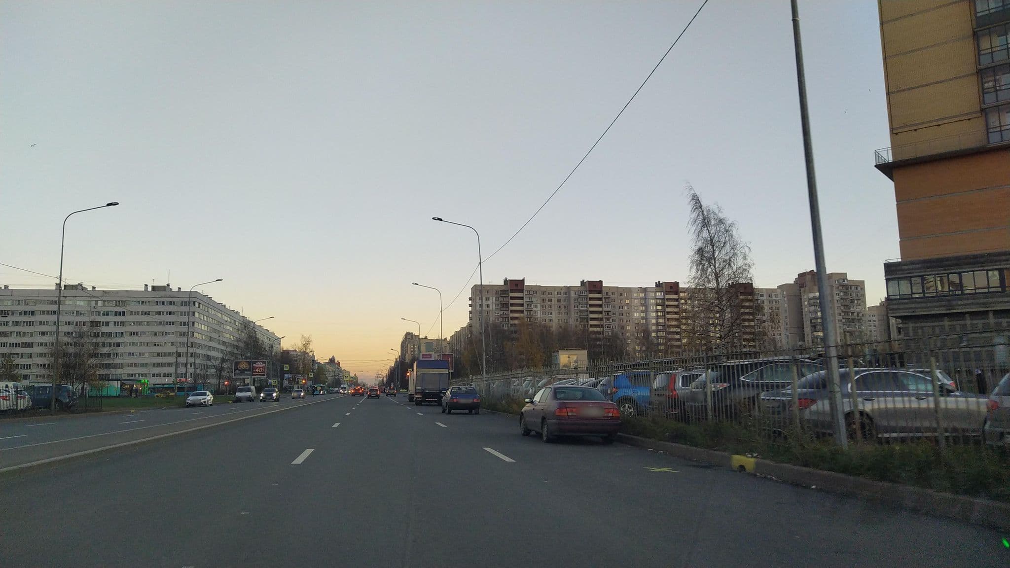 Street view near Alex Hotel, Shuvalovo — © ser9ei999 (CC BY-SA · Mapillary)