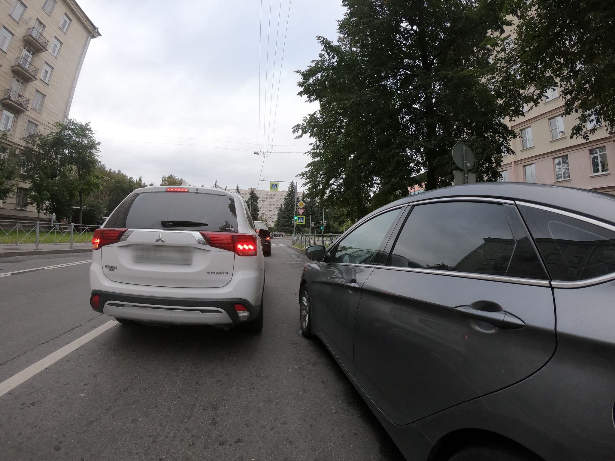 Street view near В Космосе, Kupchino — © GaMiKo (CC BY-SA · Mapillary)