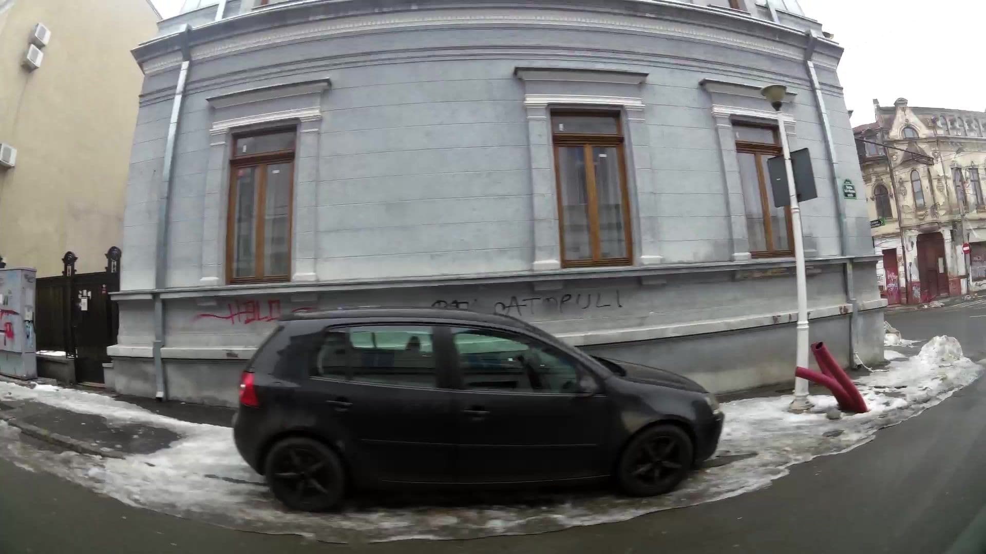 Street view near Bucharest Downtown Inn, Bucharest