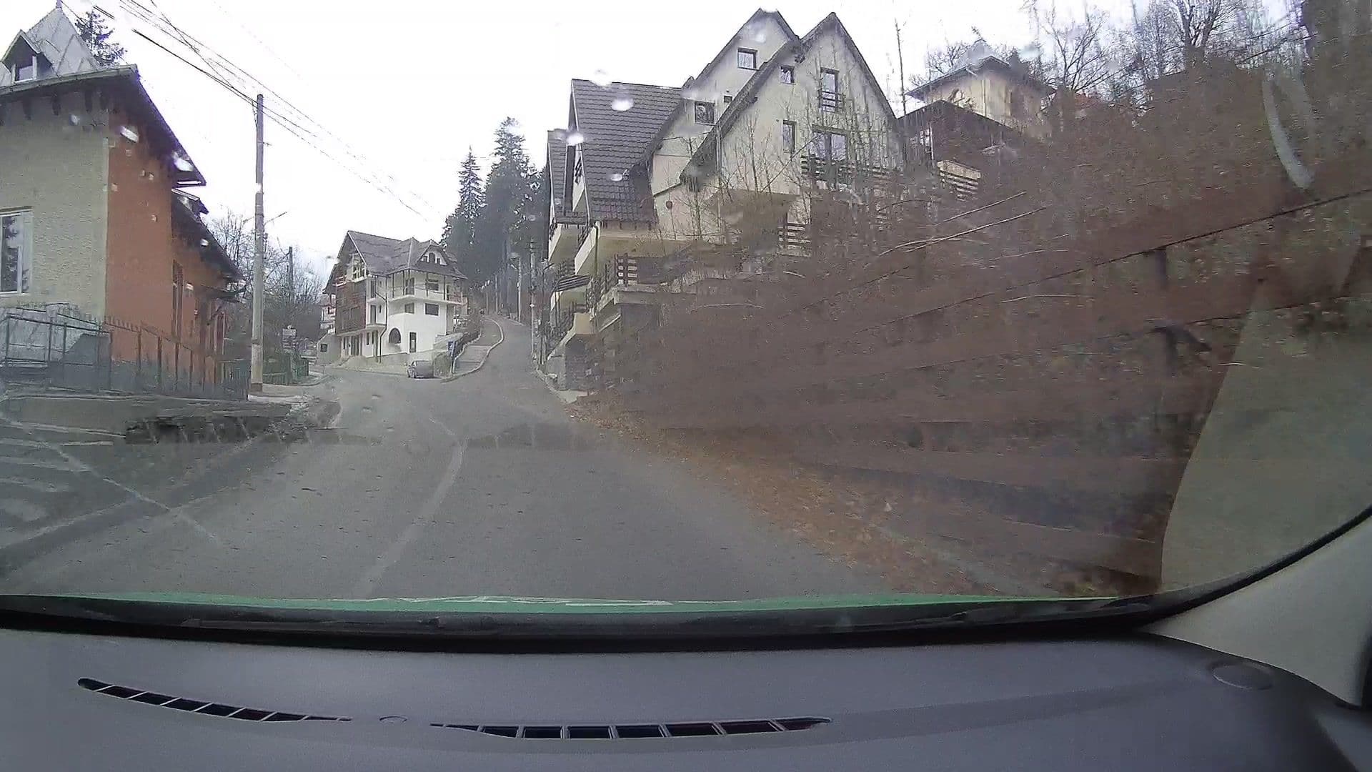 Street view near Casa Vârful cu Dor, Sinaia