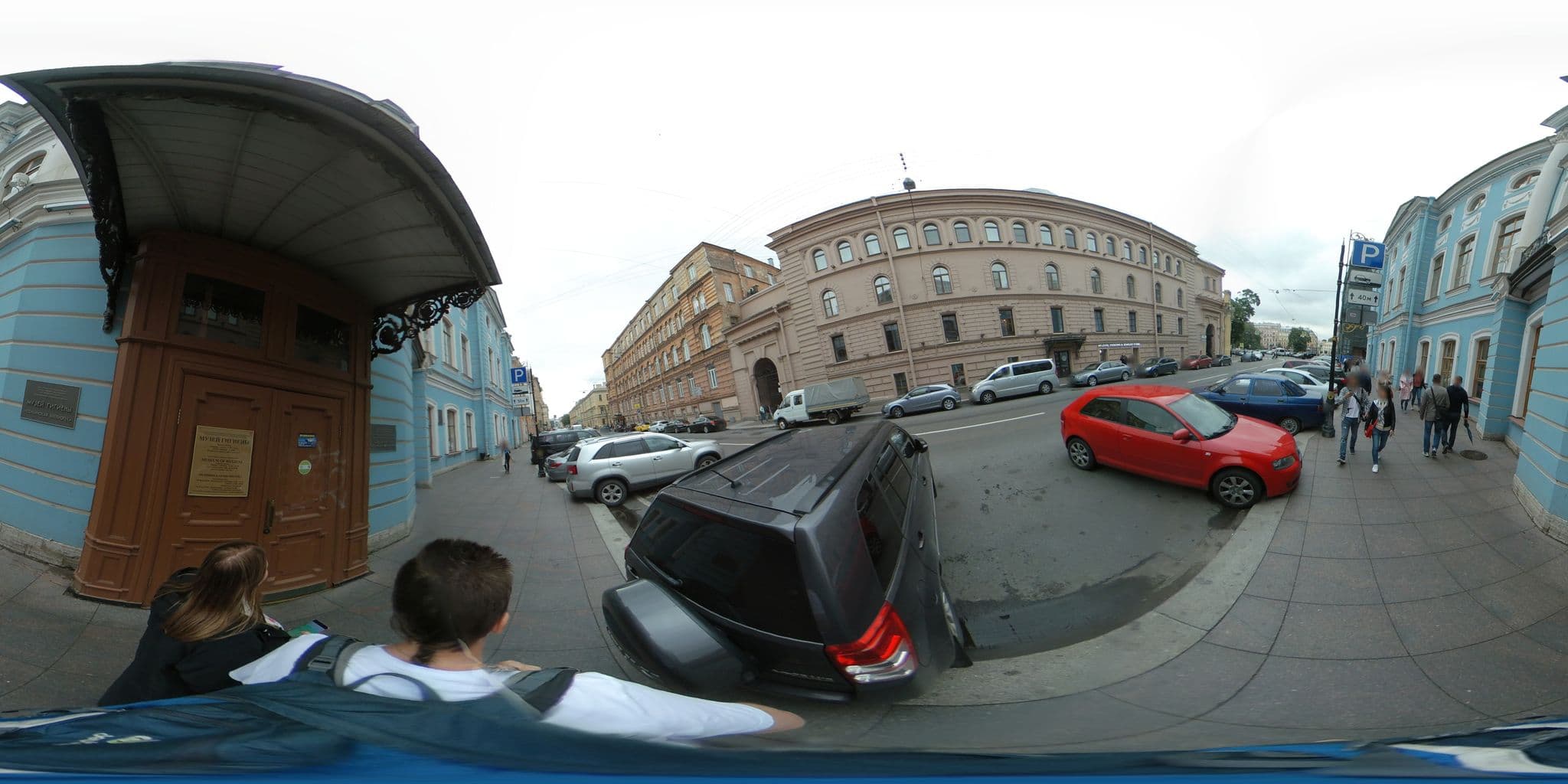 Street view near Калейдоскоп на Итальянской, Saint Petersburg — © vlivyur (CC BY-SA · Mapillary)