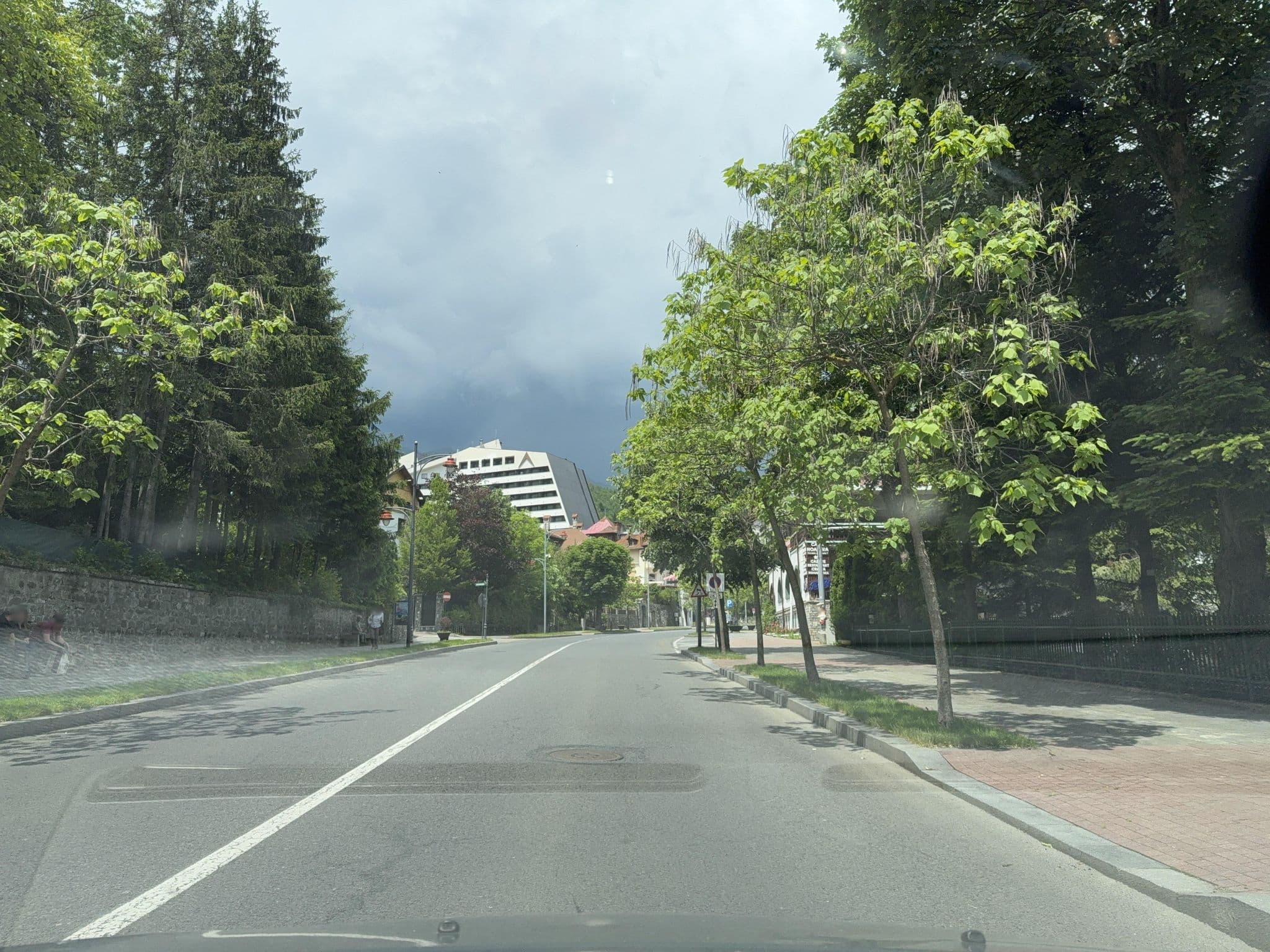 Street view near Rooms Boga, Sinaia
