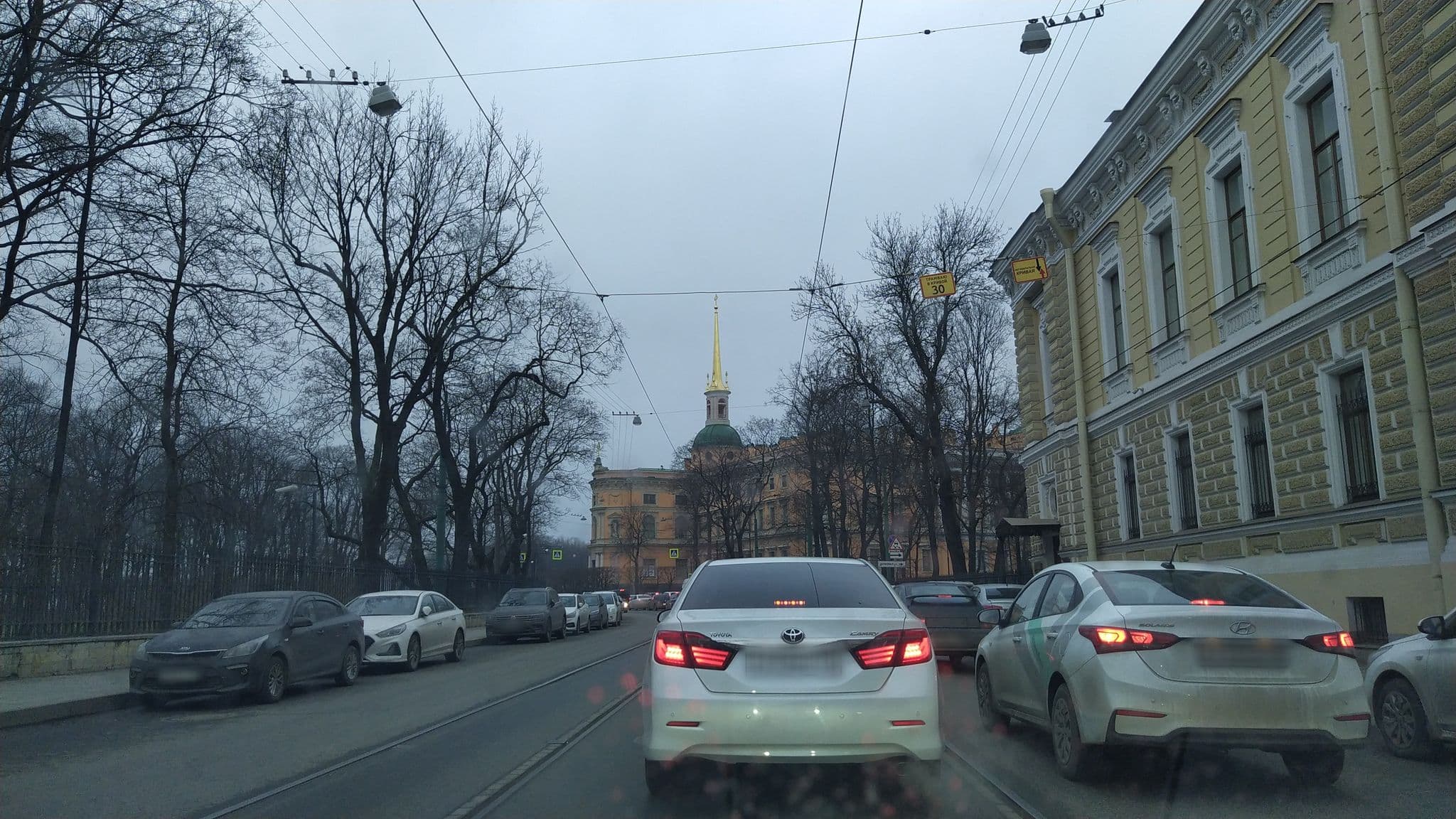 Street view near Особняк военного министра, Saint Petersburg — © ser9ei999 (CC BY-SA · Mapillary)