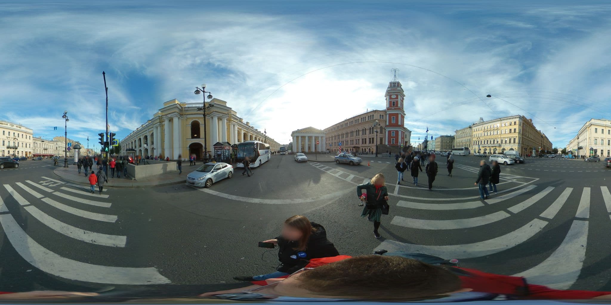 Street view near Бизнес-Отель На Бумажной, Saint Petersburg — © vlivyur (CC BY-SA · Mapillary)