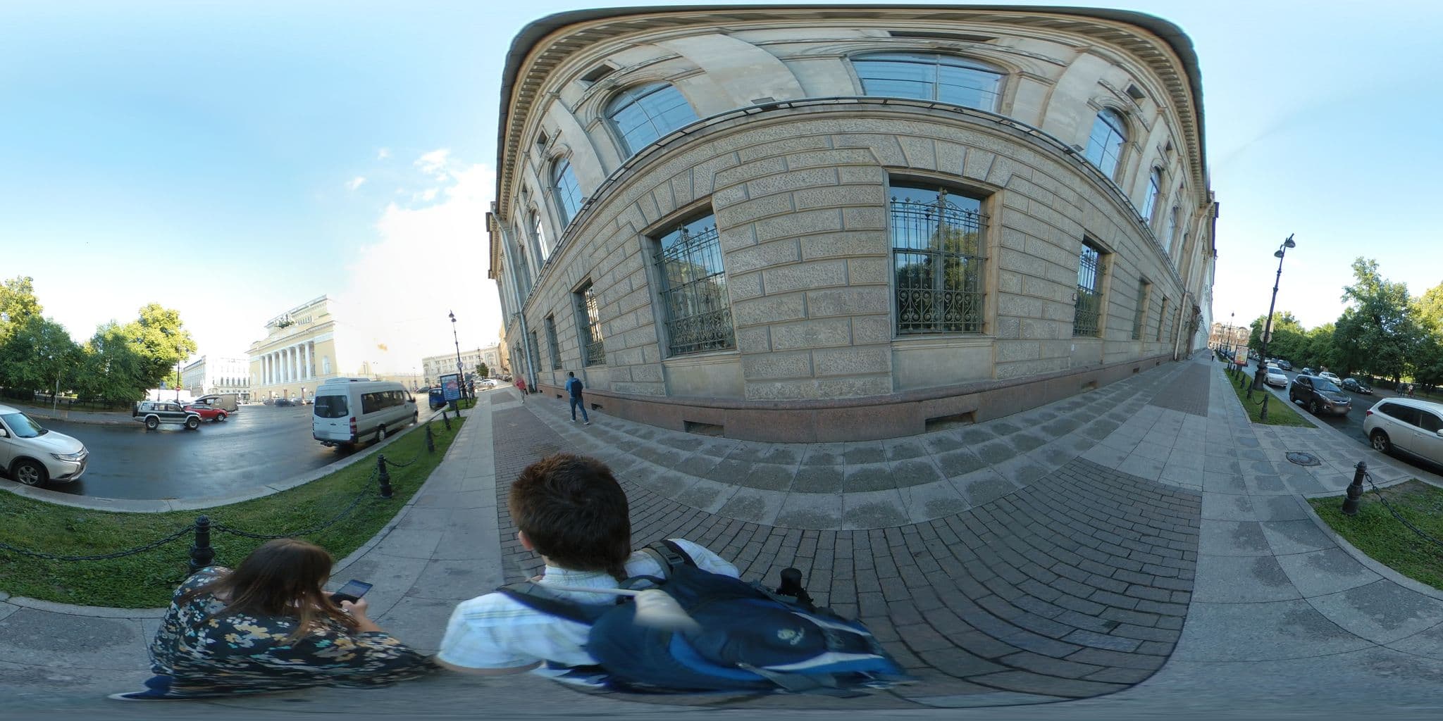 Street view near Хочу Спать, Saint Petersburg — © vlivyur (CC BY-SA · Mapillary)