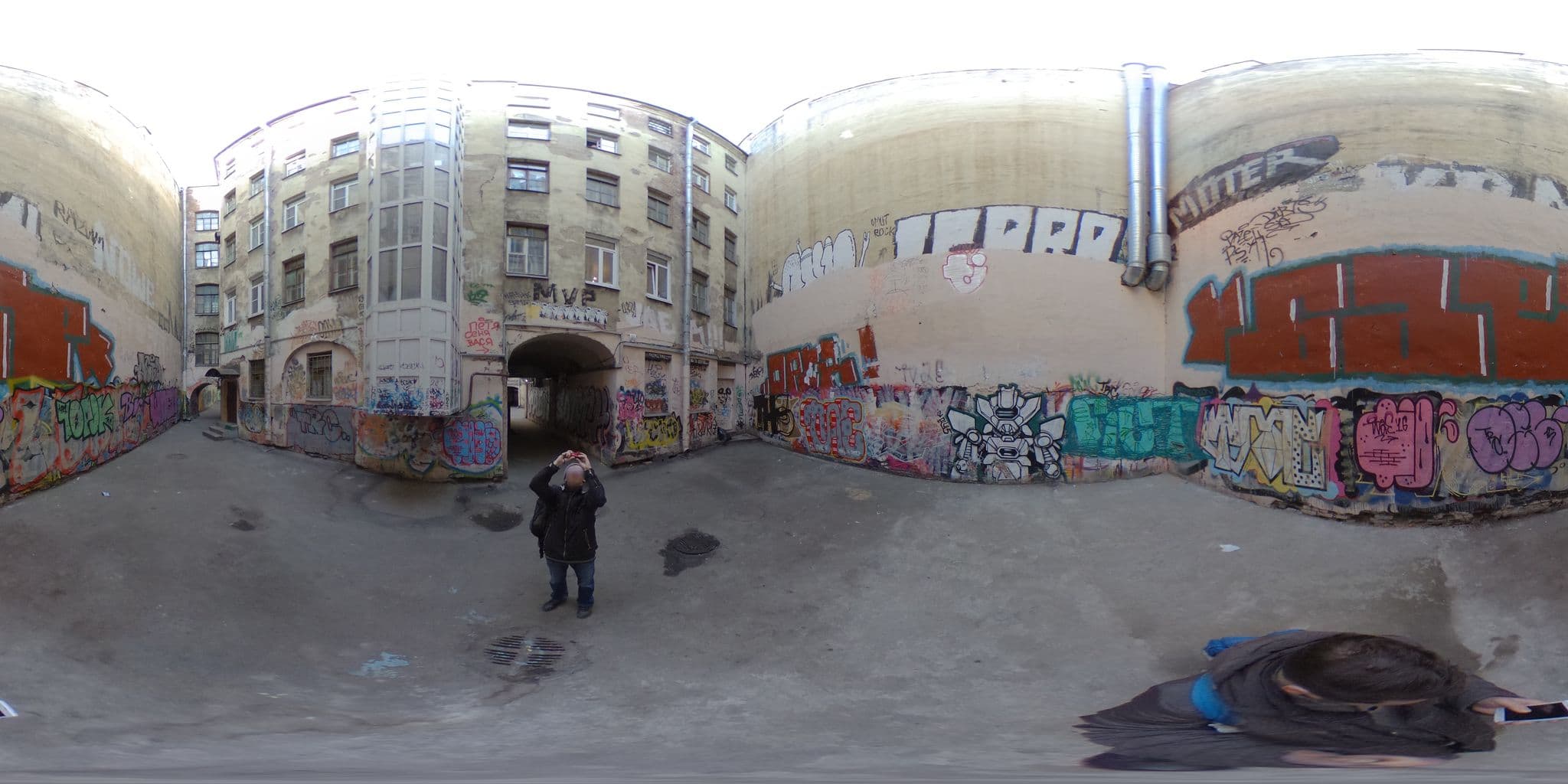Street view near Мини-отель «Невский 74», Centralniy — © trolleway (CC BY-SA · Mapillary)