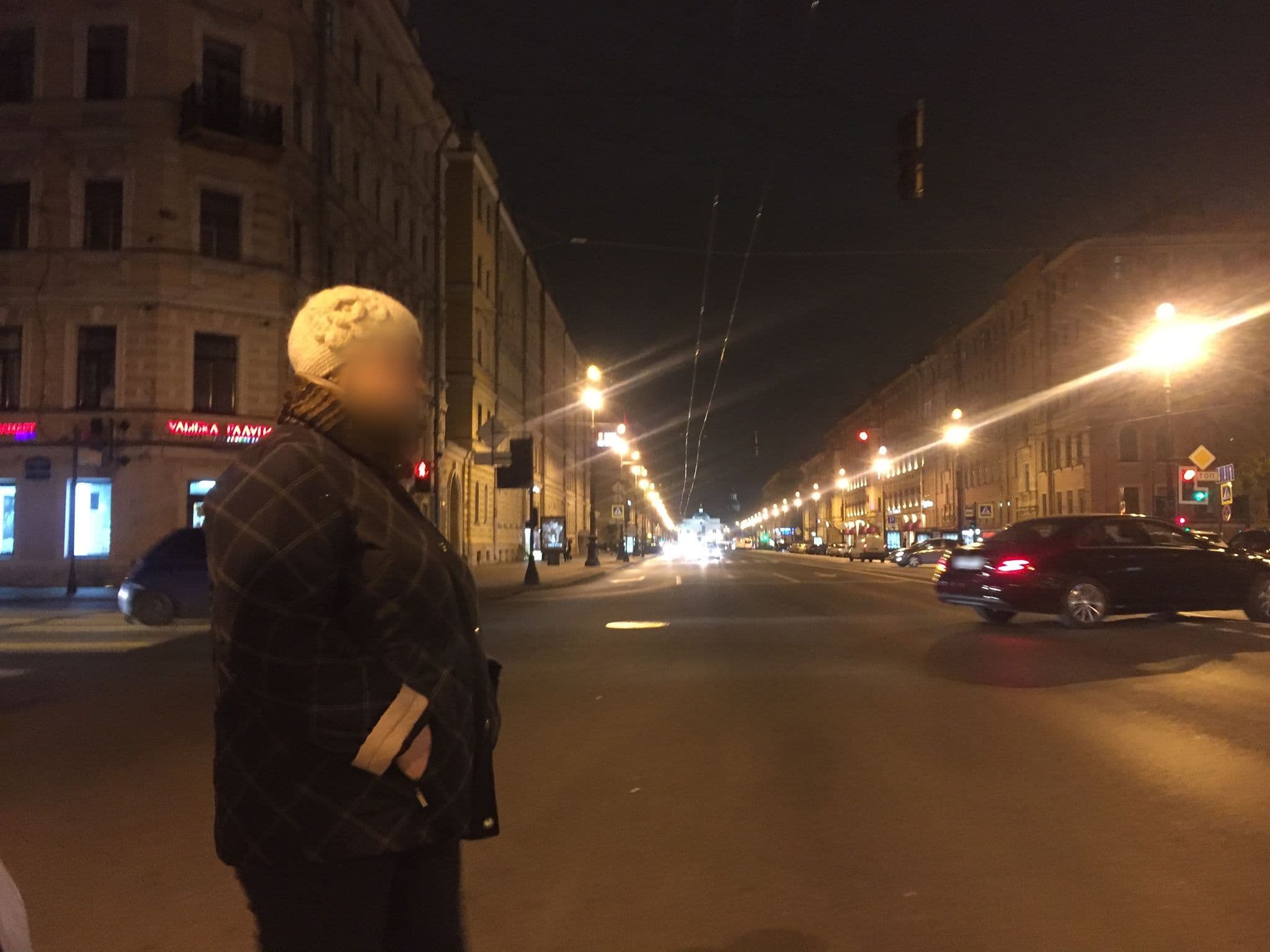 Street view near Старый Невский, Centralniy — © mgrigorii (CC BY-SA · Mapillary)