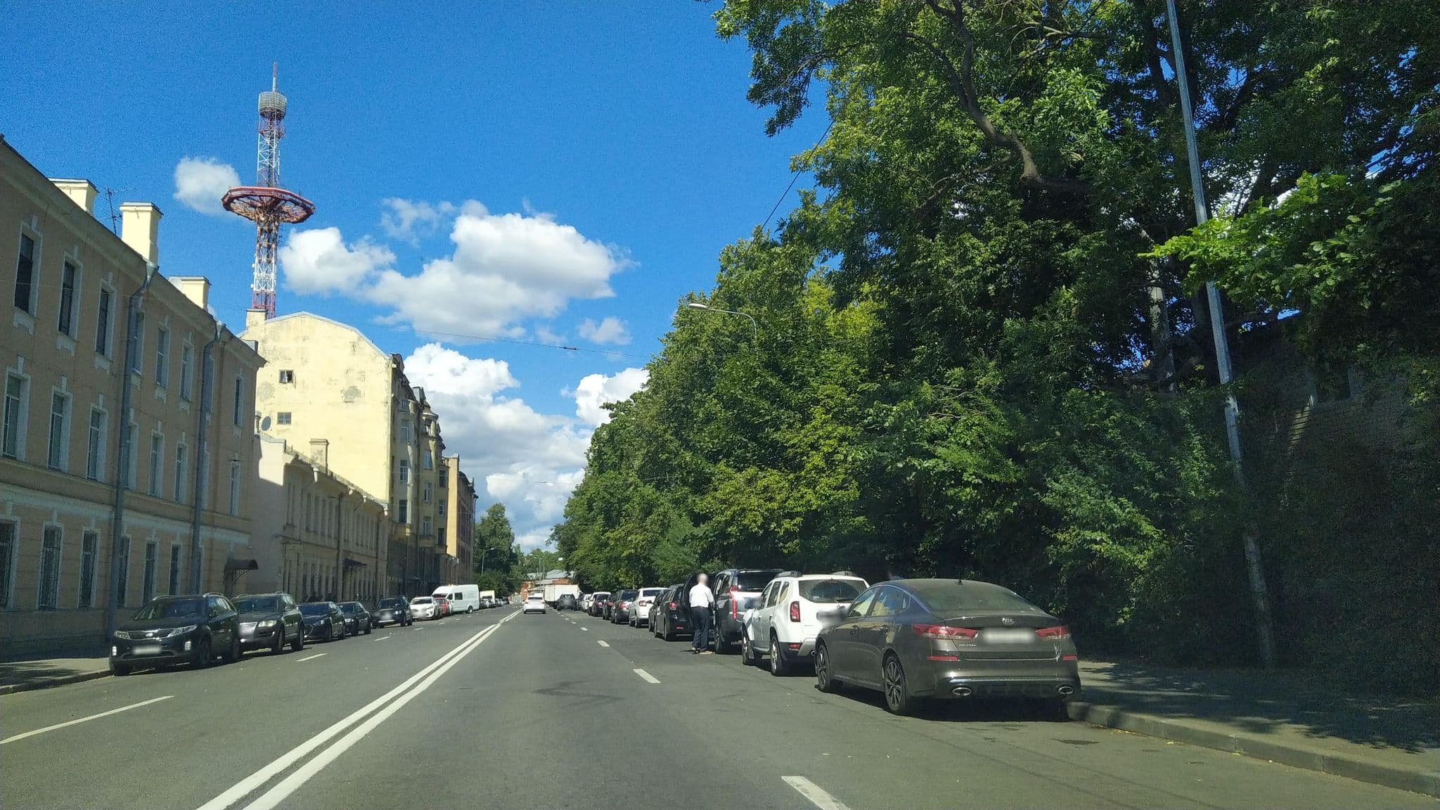 Street view near SuperHostel На Лебедева 10, Finlyandskiy — © ser9ei999 (CC BY-SA · Mapillary)