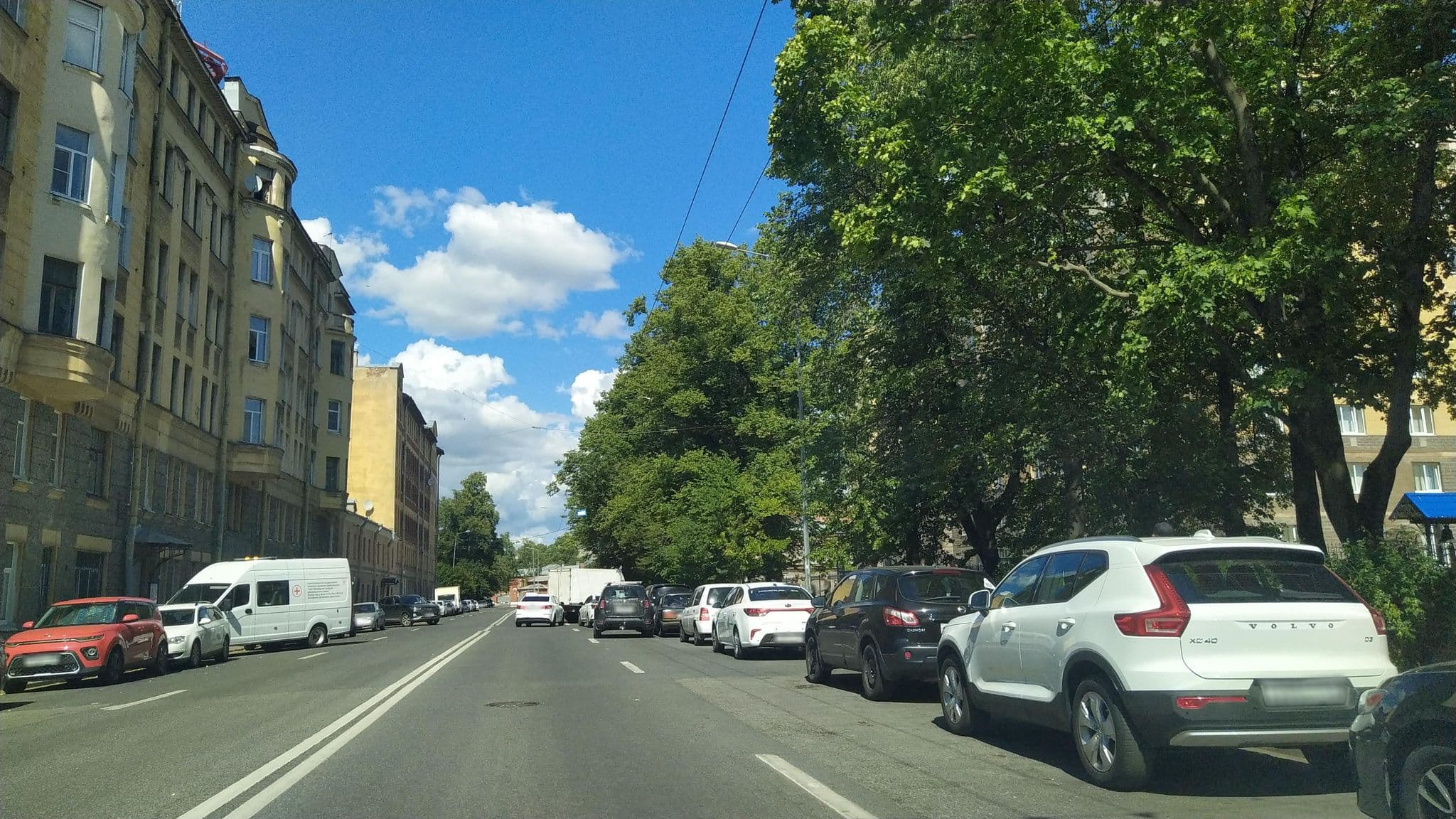Street view near Hotel Empire park, Finlyandskiy — © ser9ei999 (CC BY-SA · Mapillary)