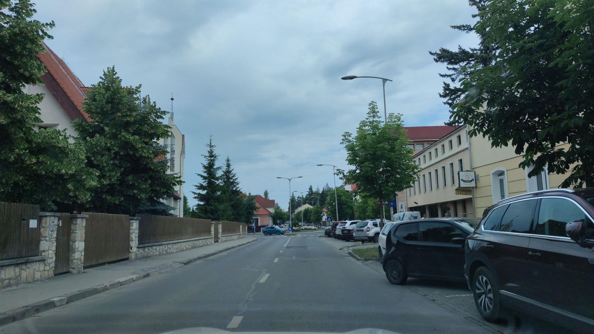 Street view near Csiki Hotel, Miercurea-Ciuc — © gyorgyjano (CC BY-SA · Mapillary)