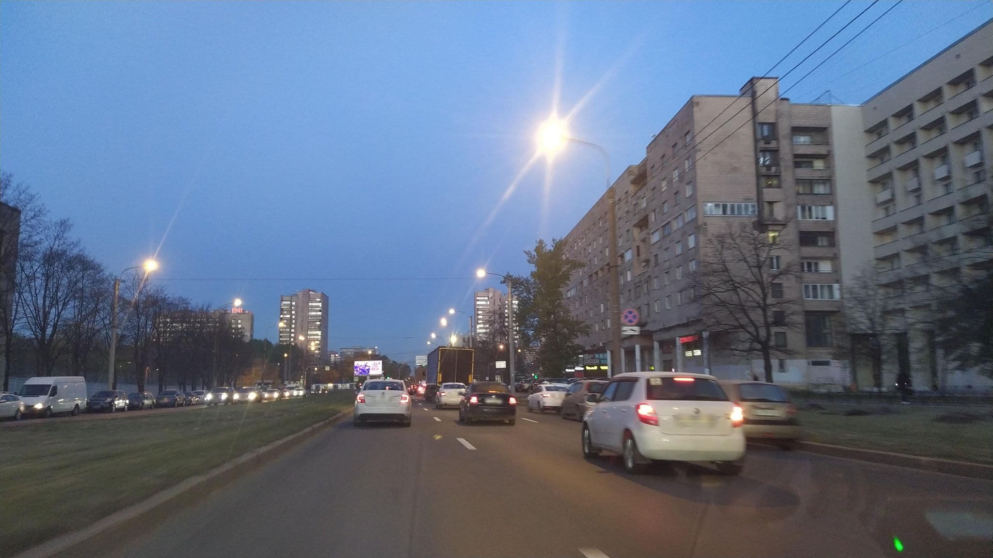 Street view near Орбита, Kushelevka — © ser9ei999 (CC BY-SA · Mapillary)