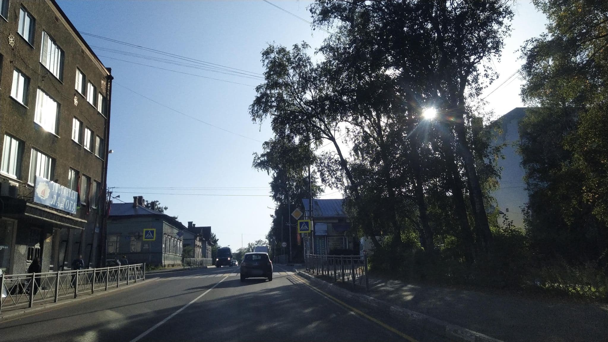 Street view near Гостиница "Ладога", Sortavala — © ser9ei999 (CC BY-SA · Mapillary)