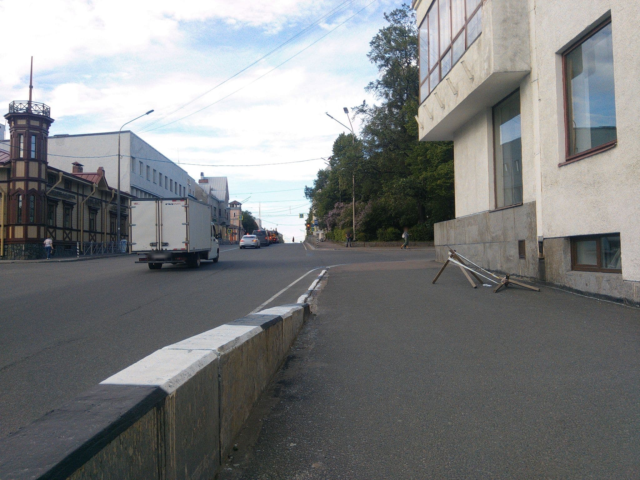 Street view near Гостиница Нева, Sortavala — © berz (CC BY-SA · Mapillary)