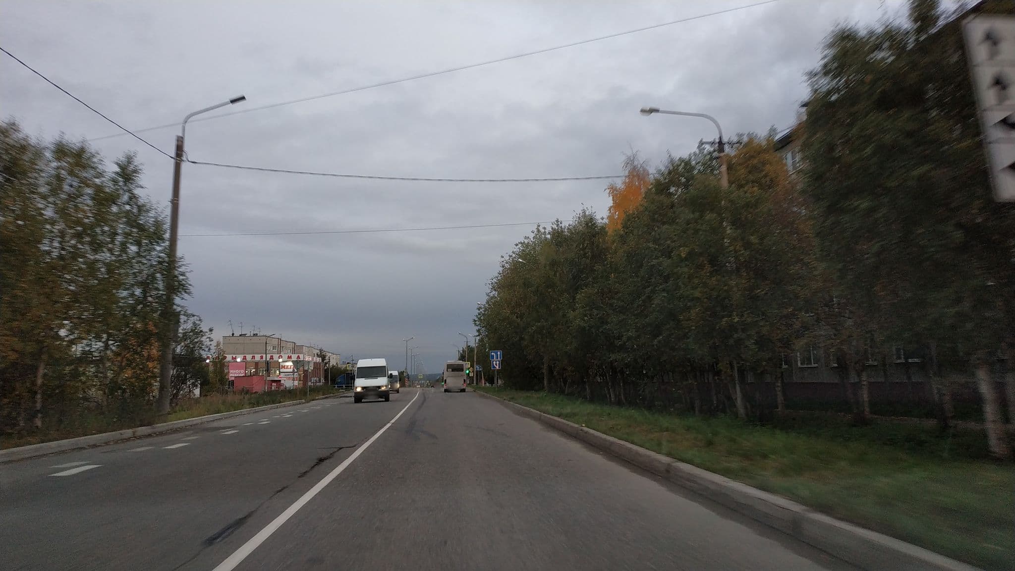 Street view near Гостиница "Уют", Apatity — © diegospb (CC BY-SA · Mapillary)