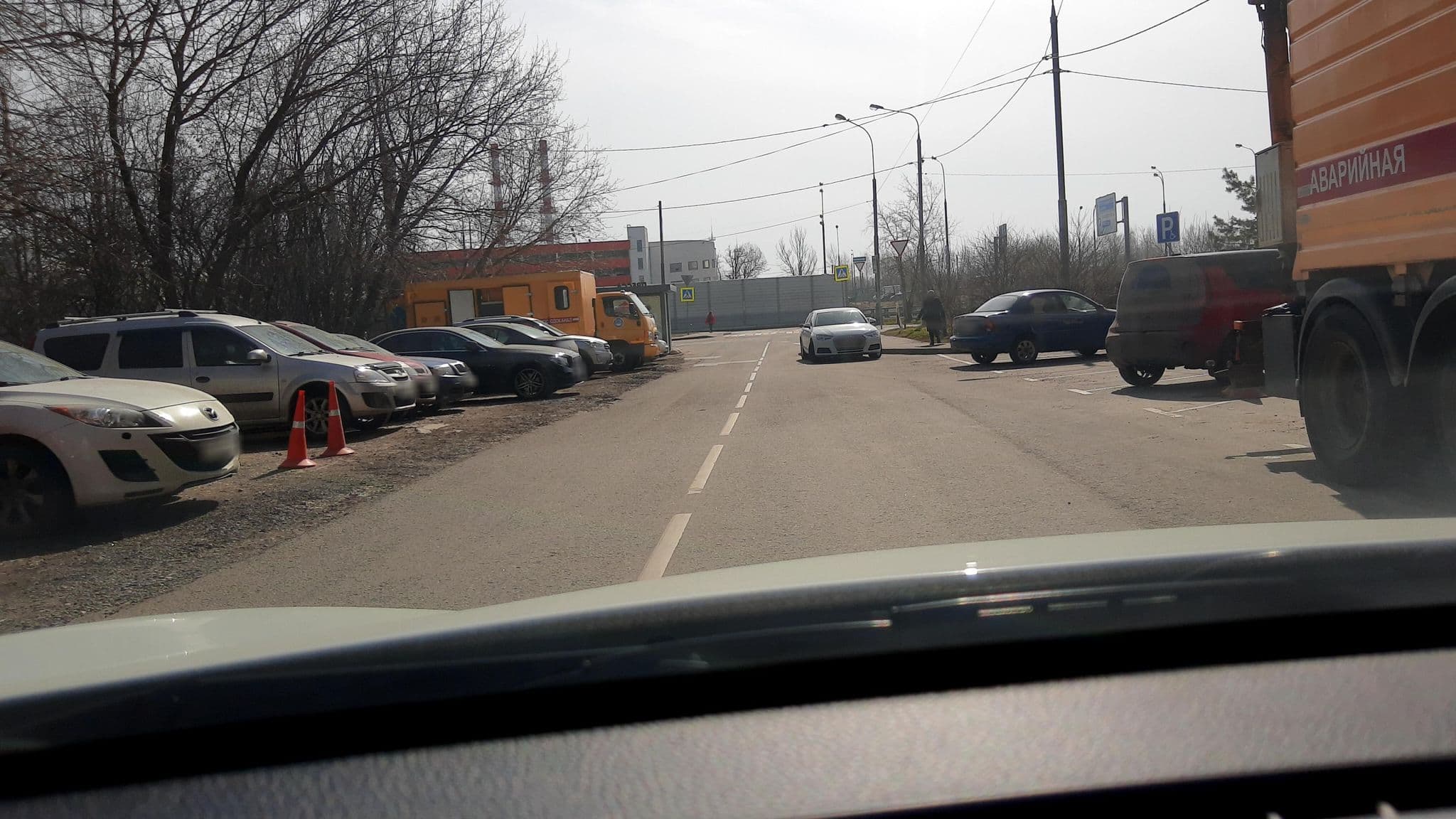 Street view near Мини Отель Rich, Tolstopal’tsevo — © phoneuploader (CC BY-SA · Mapillary)