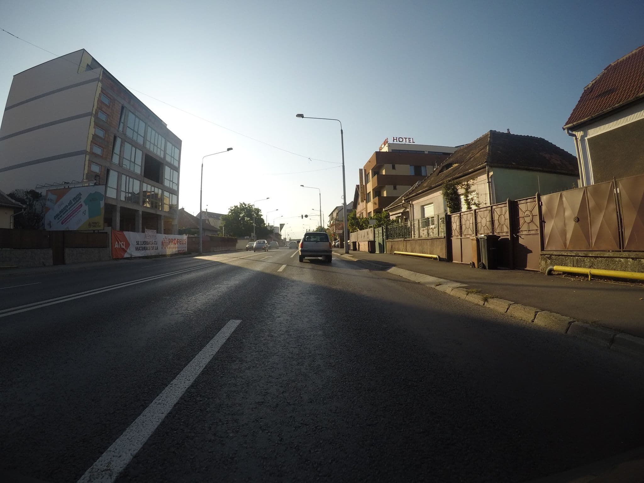Street view near Hotel Anastasia, Sibiu — © chrisbeddow (CC BY-SA · Mapillary)