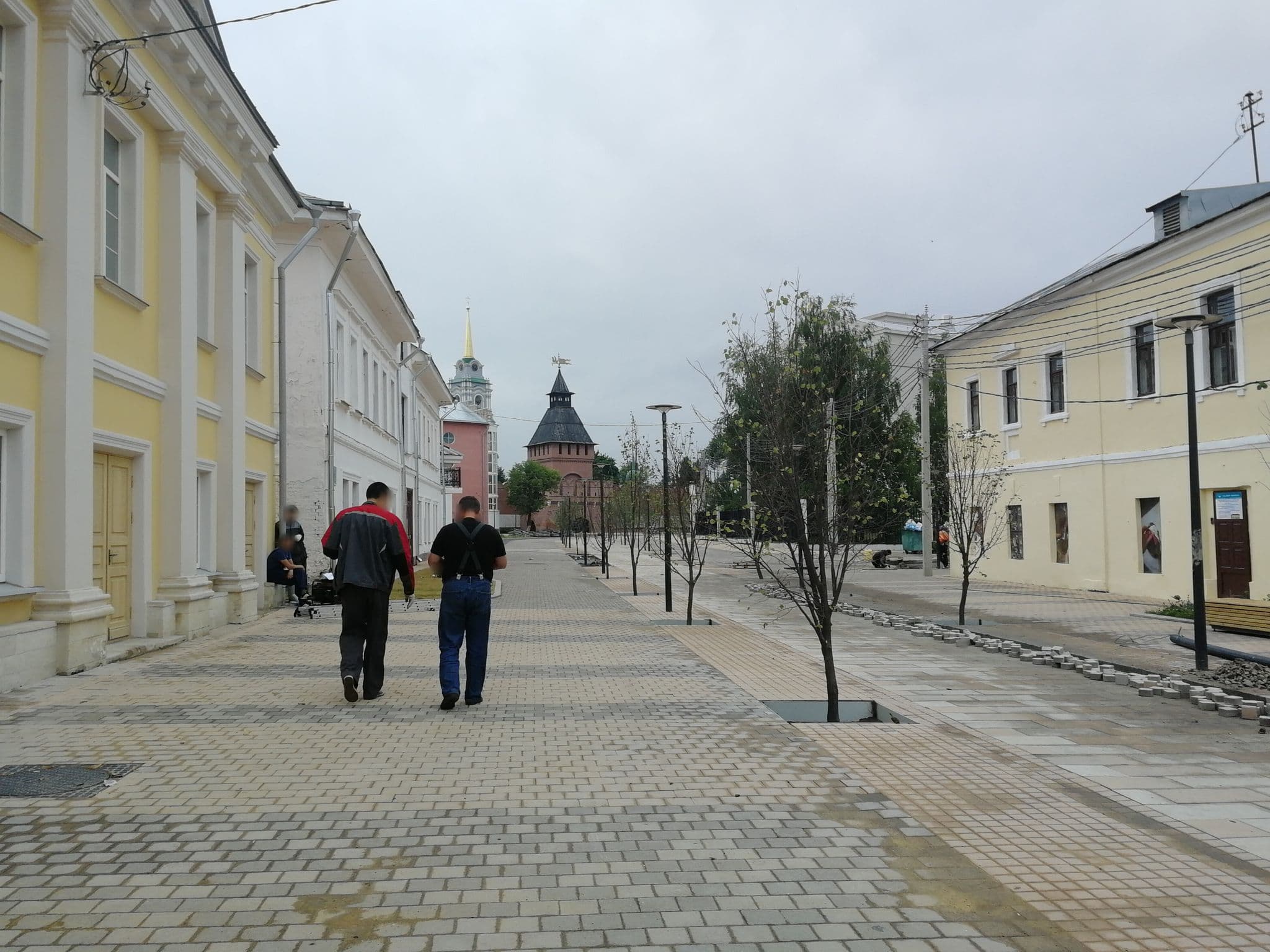 Street view near Apart Hotel Zlatinskiye Lavki, Tula — © alexandrar (CC BY-SA · Mapillary)