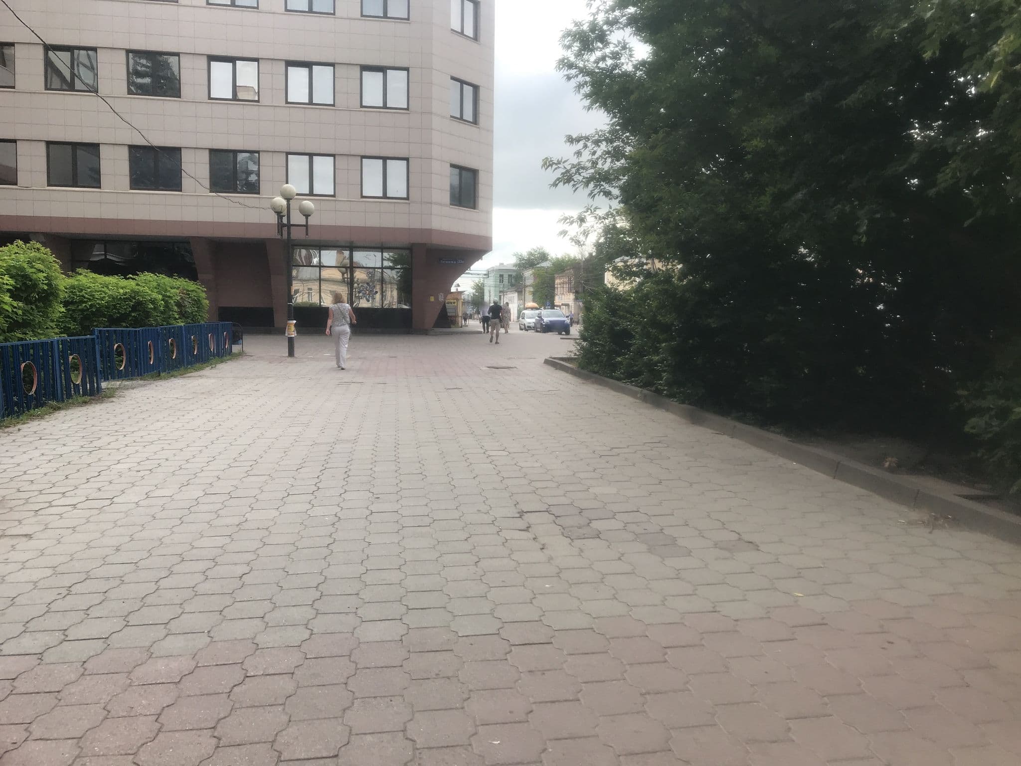 Street view near Гостиница На Каменинского, Tula — © romanowa (CC BY-SA · Mapillary)