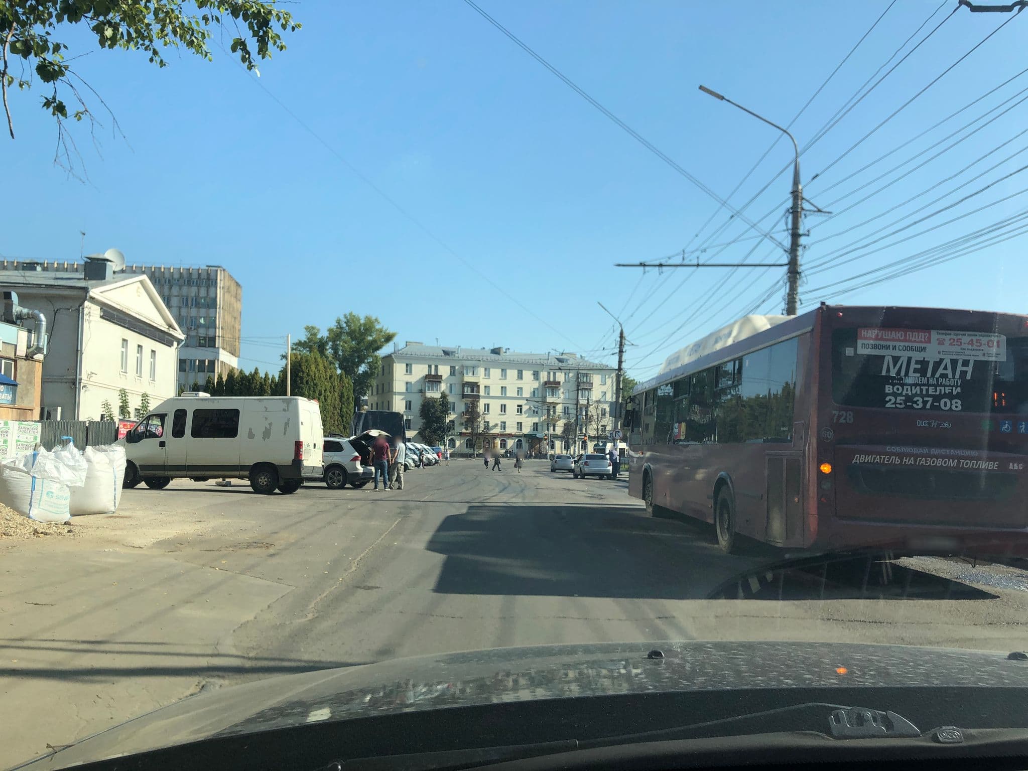 Street view near Гостиница «Москва», Tula — © manzareck (CC BY-SA · Mapillary)